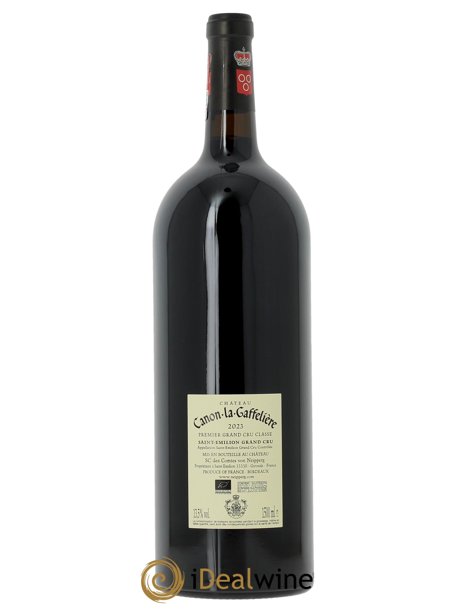 Château Canon la Gaffelière 1er Grand Cru Classé B (OWC if 3 mgs) 2023 - Lot of 1 magnum - 1