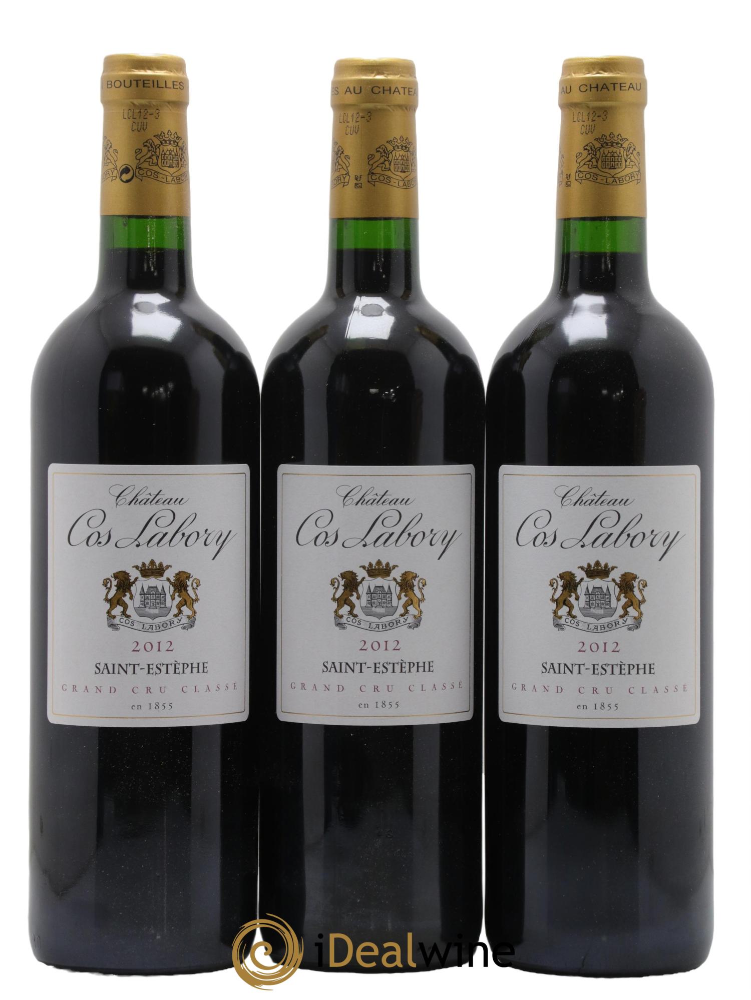 Château Cos Labory 5ème Grand Cru Classé  2012 - Lotto di 12 bottiglie - 4