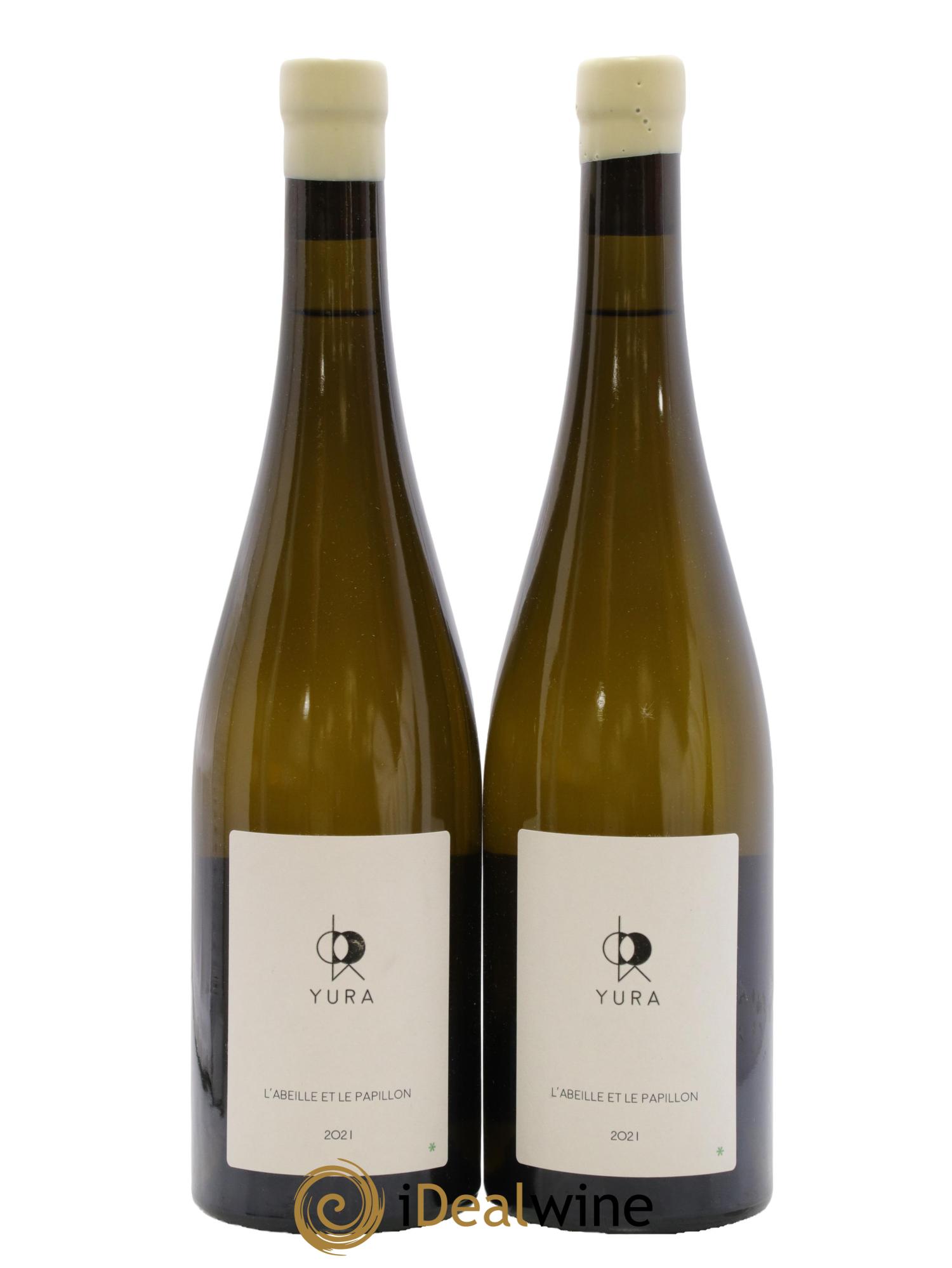 Alsace L'abeille et le papillon Jintaro Yura 2021 - Lot of 2 bottles - 0