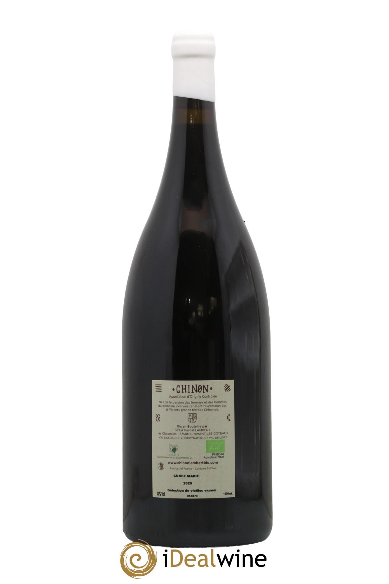 Chinon Cuvée Marie Domaine Lambert 2020 - Lot de 1 magnum - 1