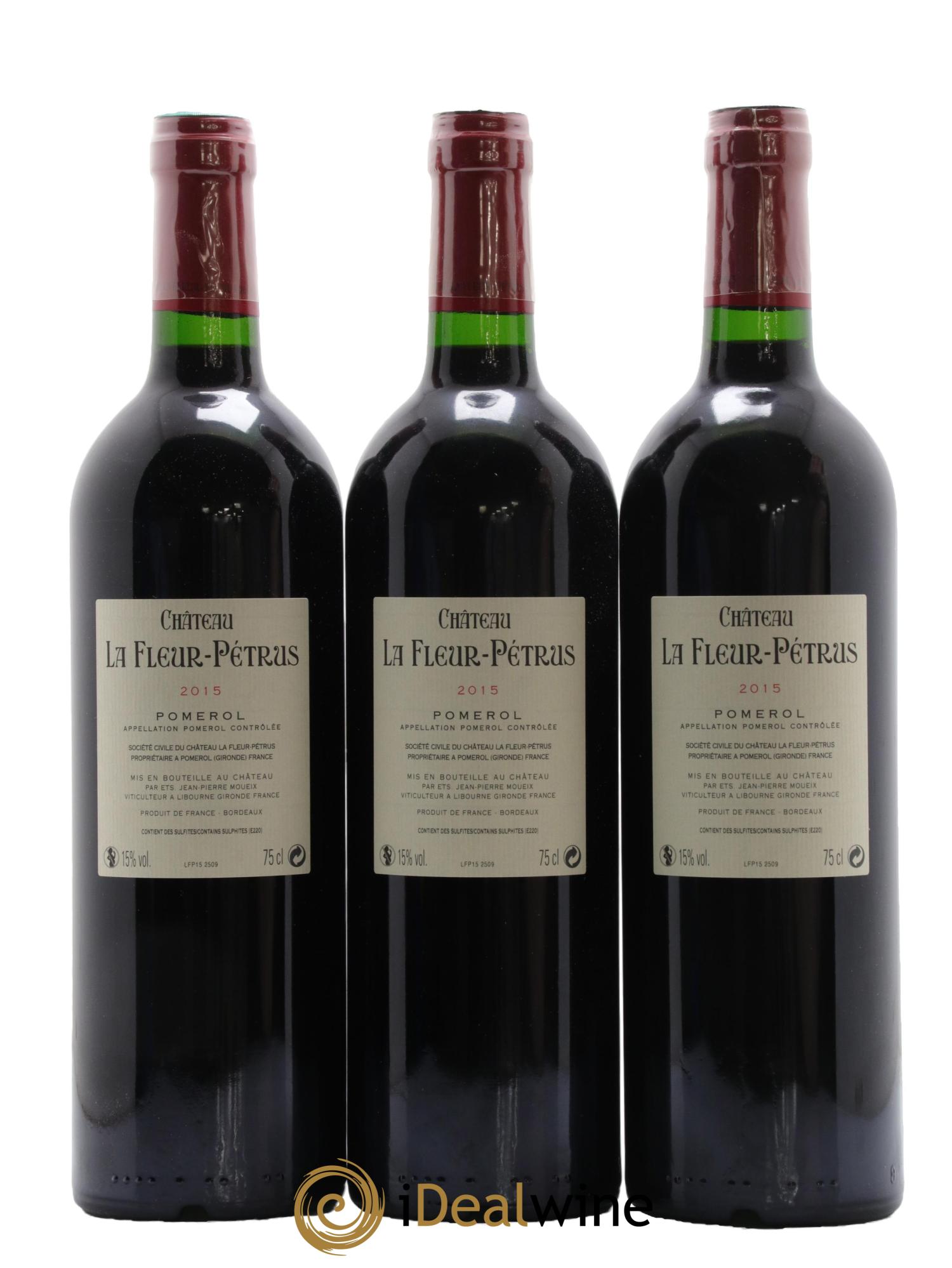 Château la Fleur Petrus 2015 - Lot de 6 bouteilles - 4