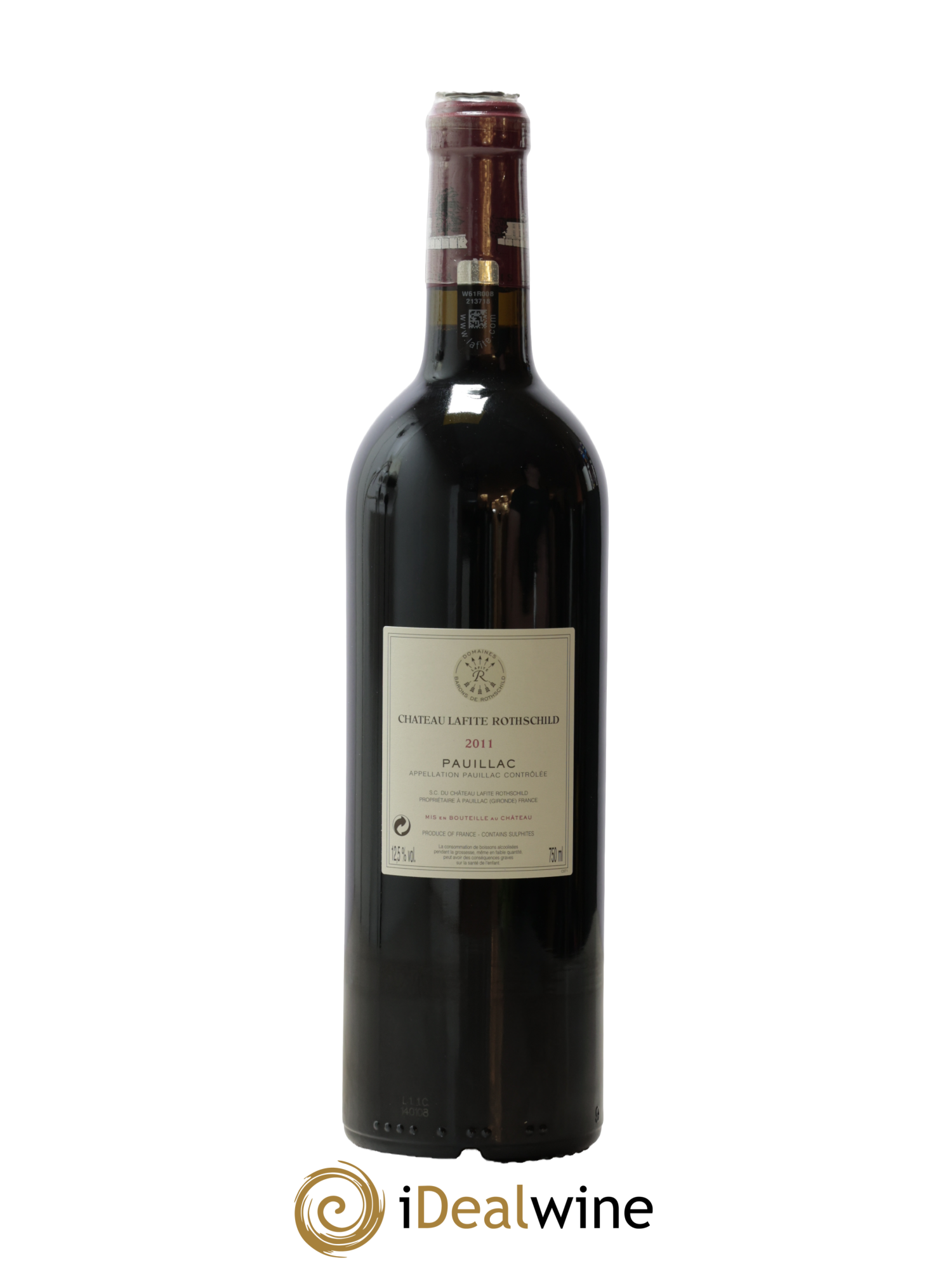 Château Lafite Rothschild 1er Grand Cru Classé 2011 - Lot de 1 bouteille - 1