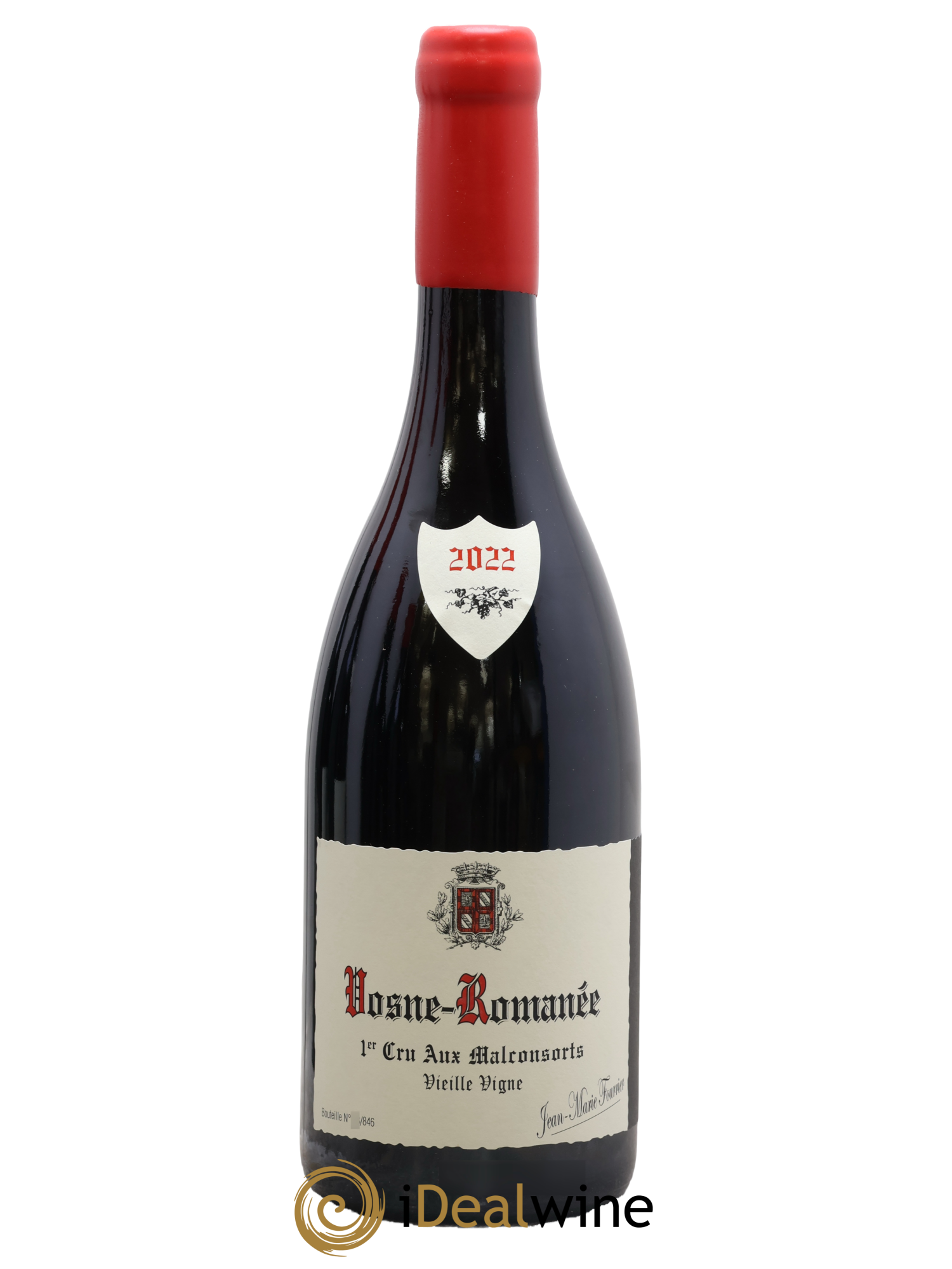 Vosne-Romanée 1er Cru Aux Malconsorts Vieille Vigne Jean Marie Fourrier 2022 - Lot de 1 bouteille - 0