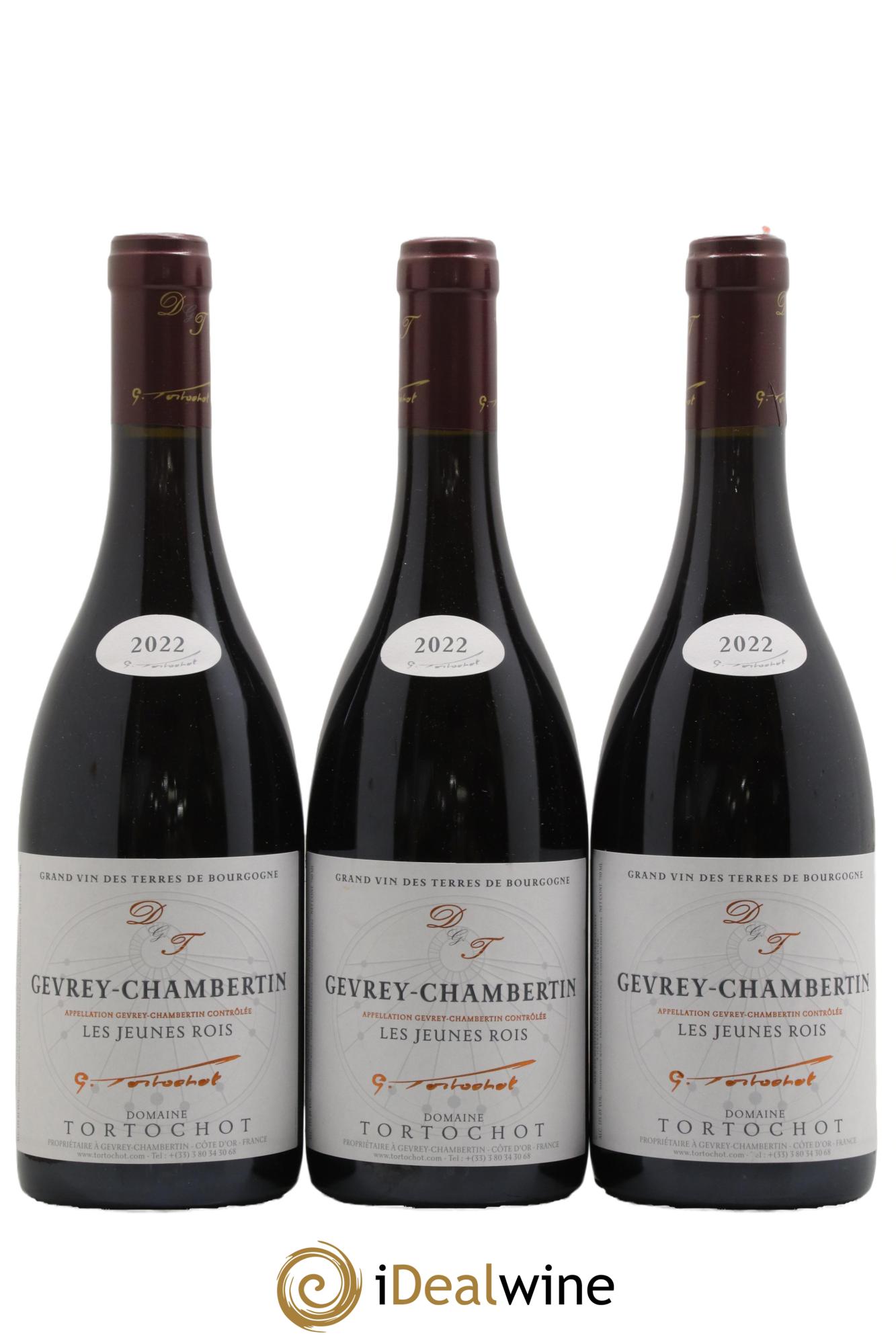 Gevrey-Chambertin Les Jeunes Rois Tortochot (Domaine) 2022 - Lot de 3 bouteilles - 0