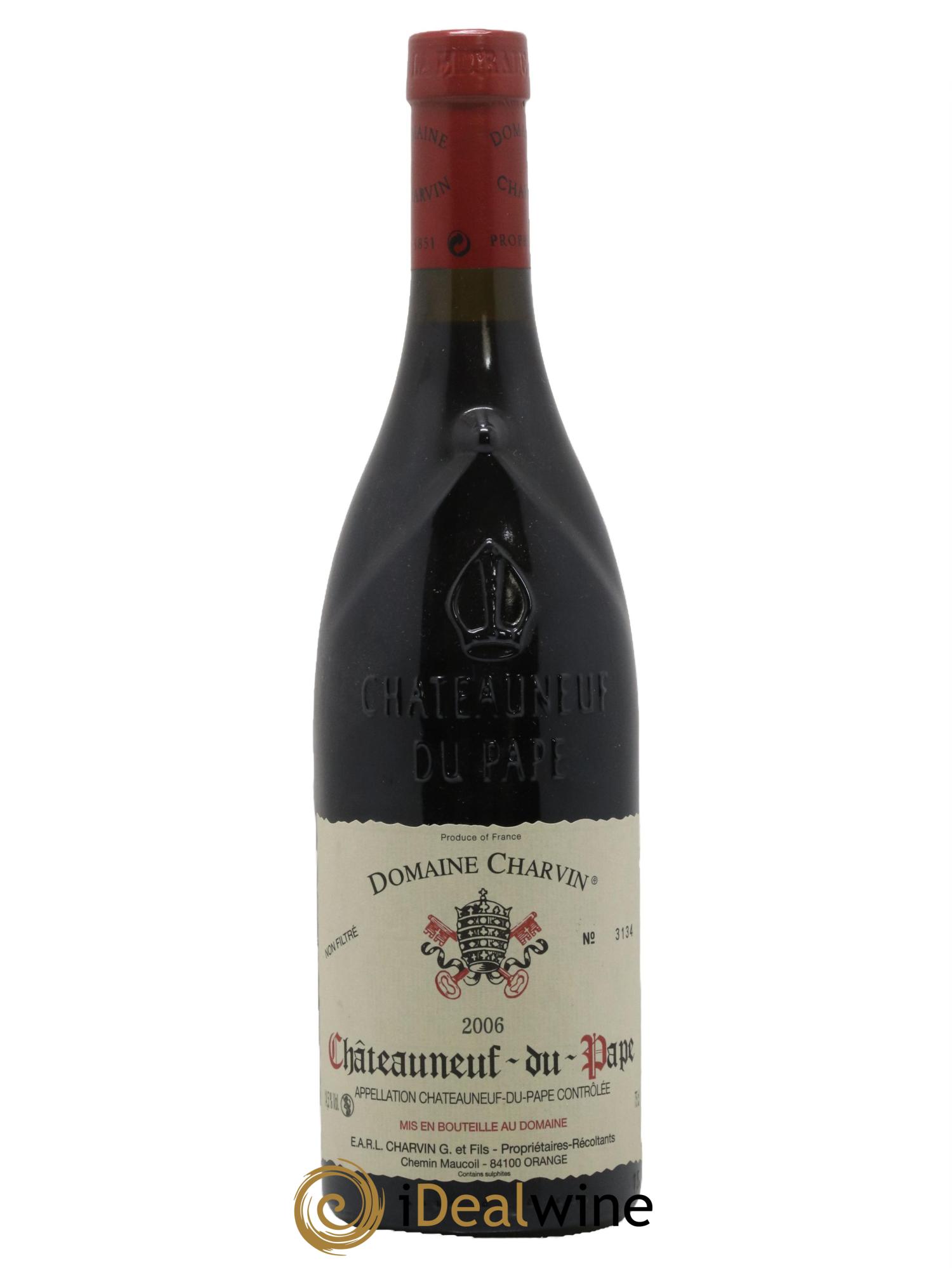 Châteauneuf-du-Pape Charvin (Domaine) 2006 - Lot de 1 bouteille - 0