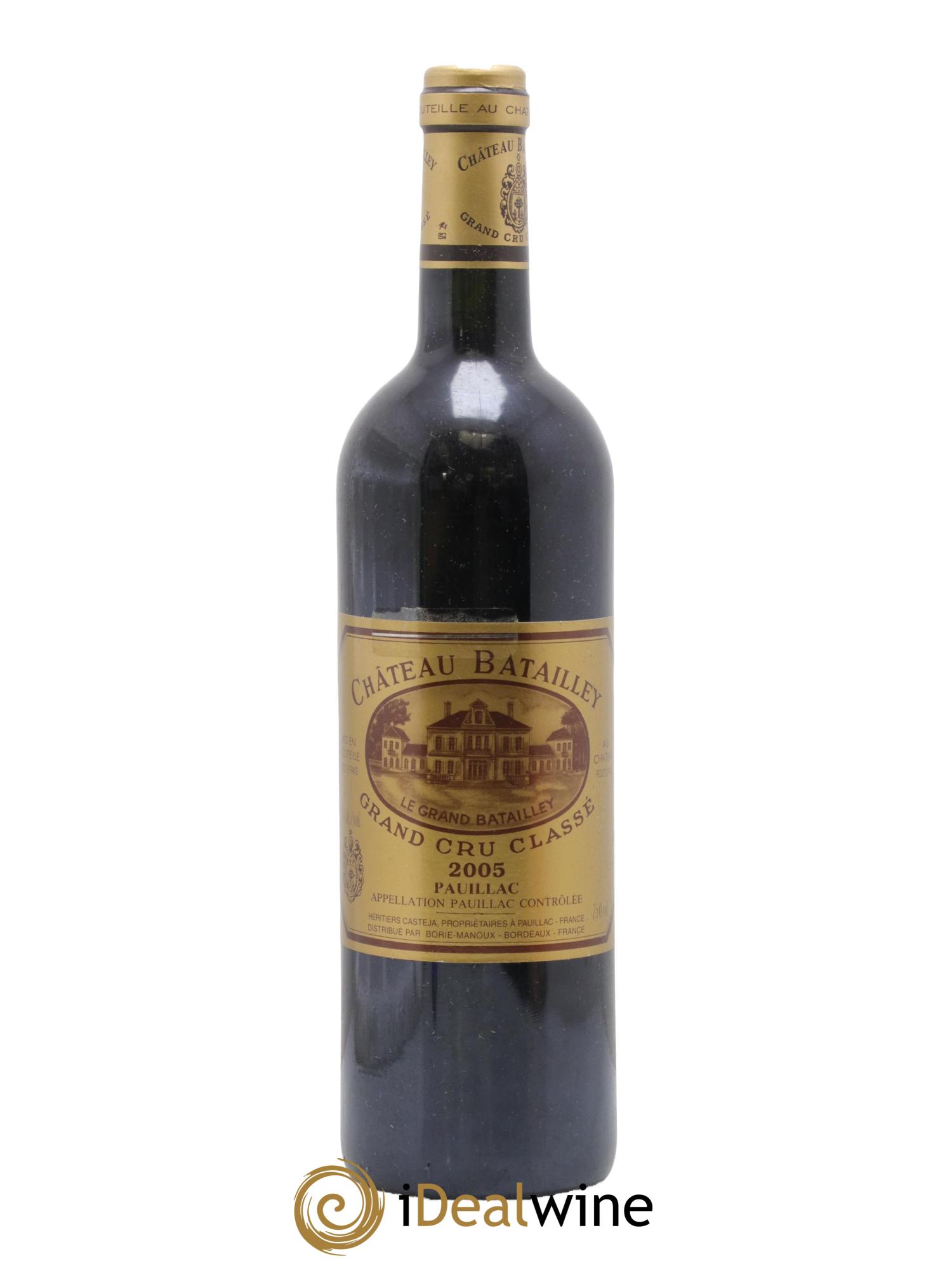 Château Batailley 5ème Grand Cru Classé 2005 - Posten von 1 Flasche - 0