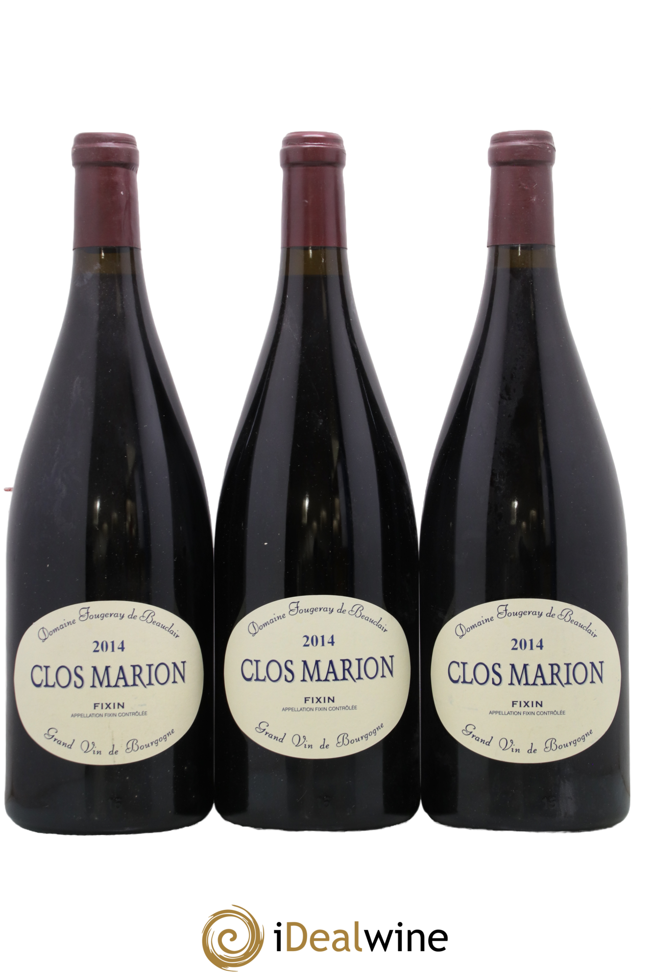 Fixin Clos Marion Fougeray de Beauclair 2014 - Lot de 3 magnums - 0