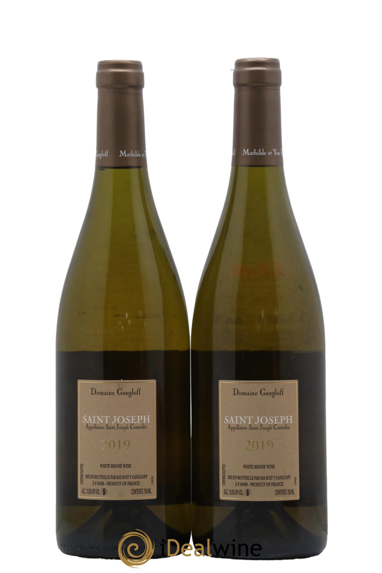 Saint-Joseph Gangloff (Domaine)  2019 - Lot of 2 bottles - 1