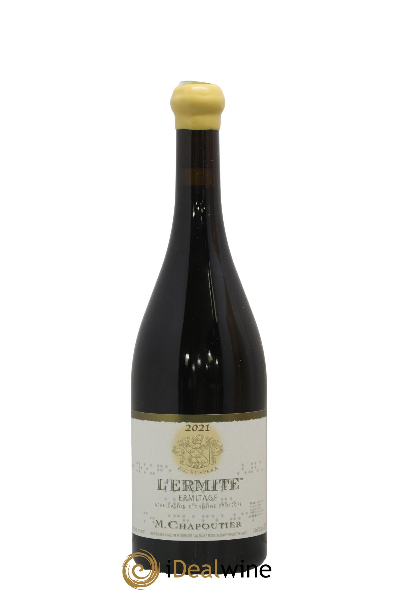 Hermitage Ermitage l'Ermite Chapoutier 2021 - Lot of 1 bottle - 1