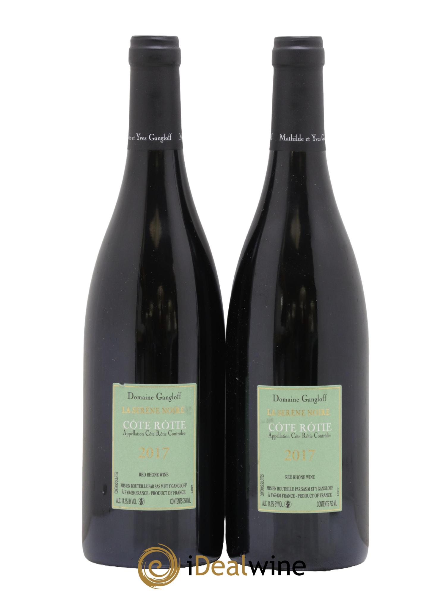 Côte-Rôtie La Sereine Noire Gangloff (Domaine) 2017 - Lot de 2 bouteilles - 1