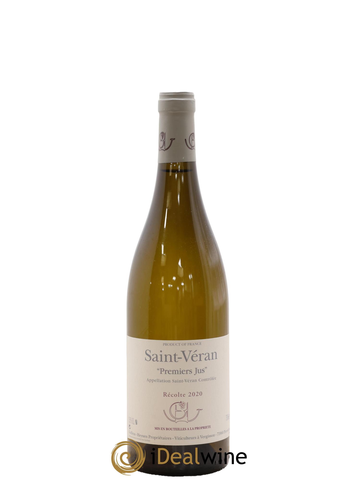 Saint-Véran 1er Jus Guffens-Heynen 2020 - Lot de 1 bouteille - 0
