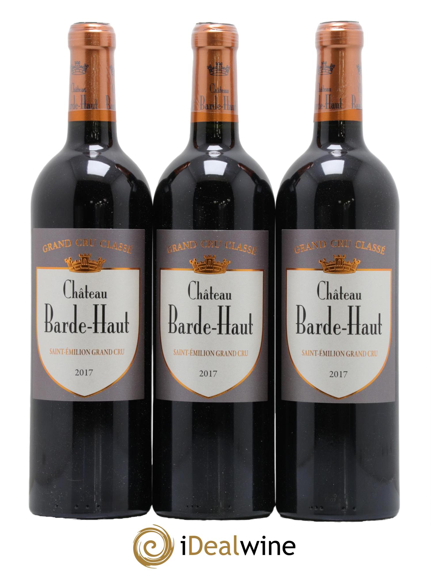 Château Barde Haut Grand Cru Classé  2017 - Posten von 6 Flaschen - 1
