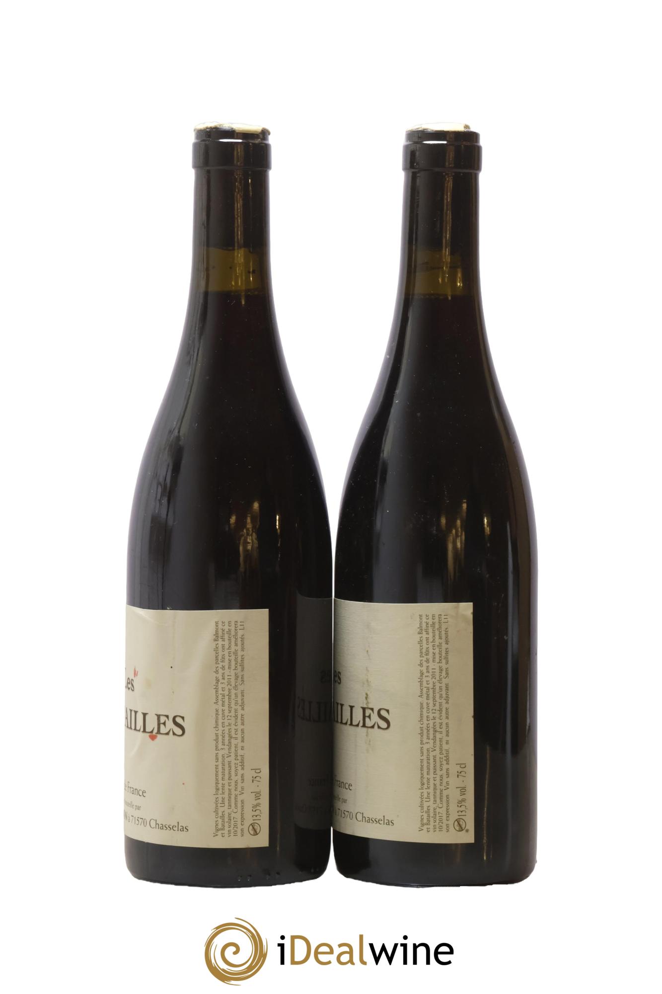 Vin de France Les Baltailles Philippe Jambon 2011 - Lot de 2 bouteilles - 1