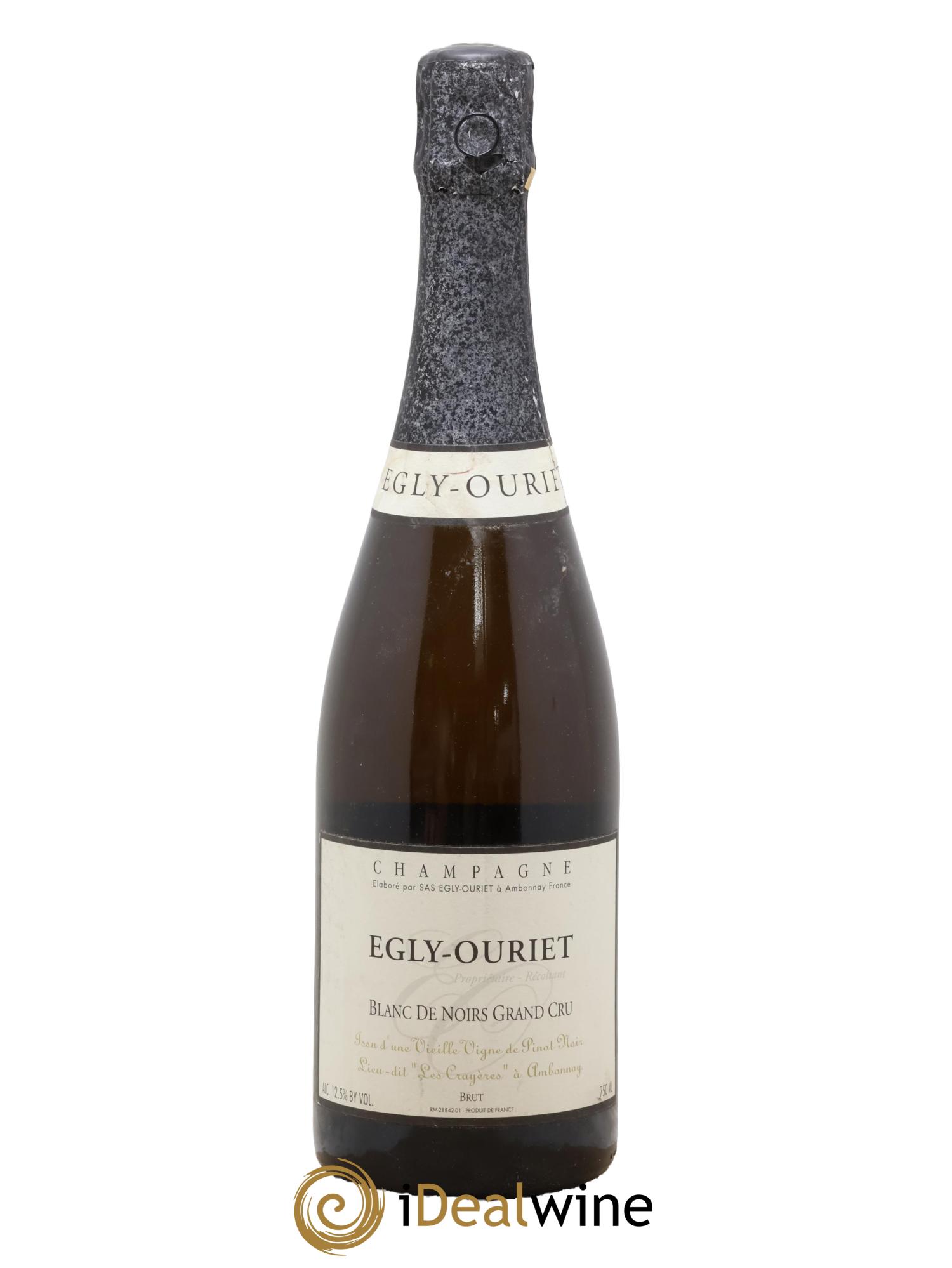 Blanc de Noirs Vieilles Vignes Egly-Ouriet - Lot of 1 bottle - 0