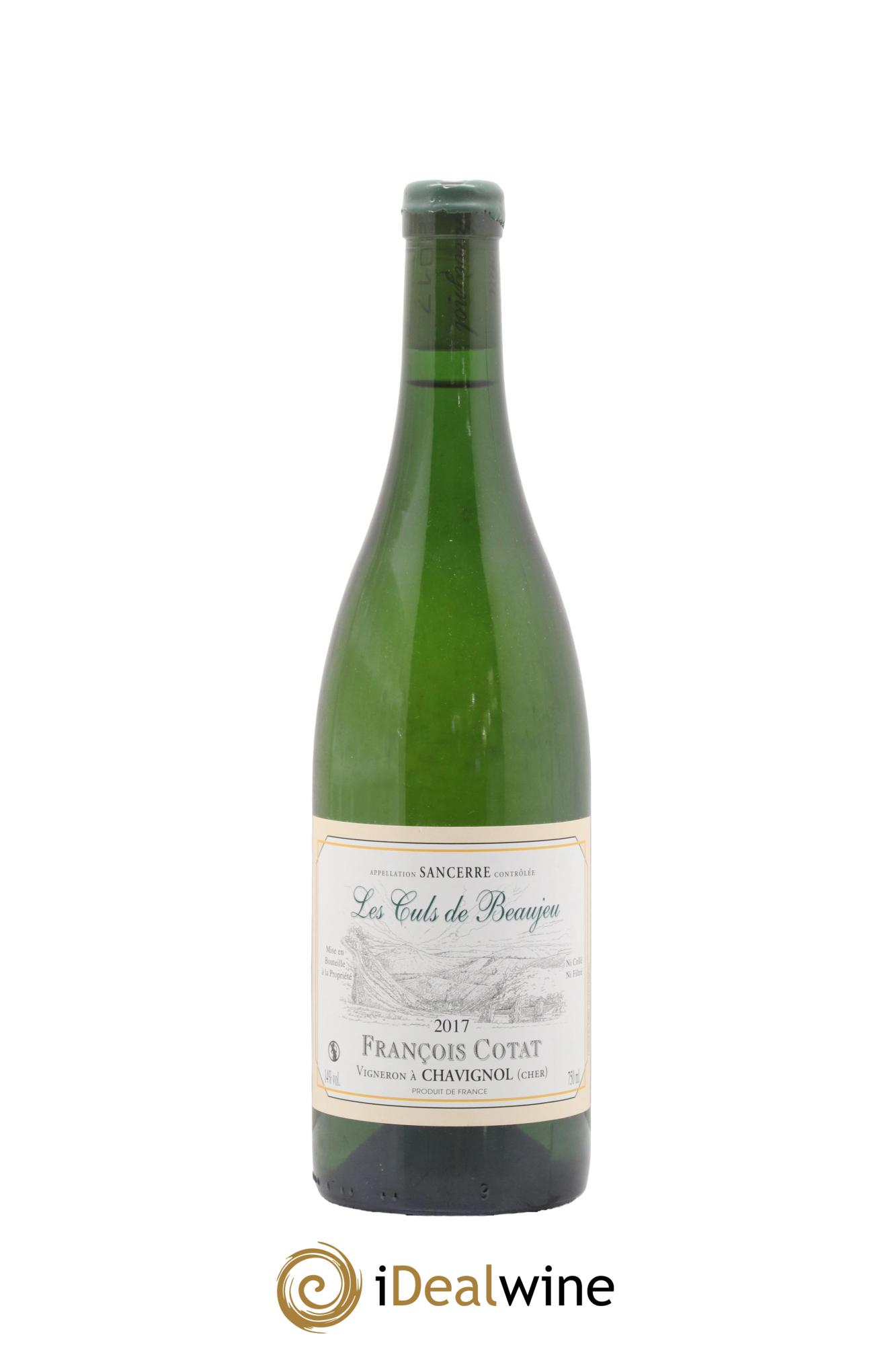 Sancerre Les Culs de Beaujeu François Cotat 2017 - Lot de 1 bouteille - 0