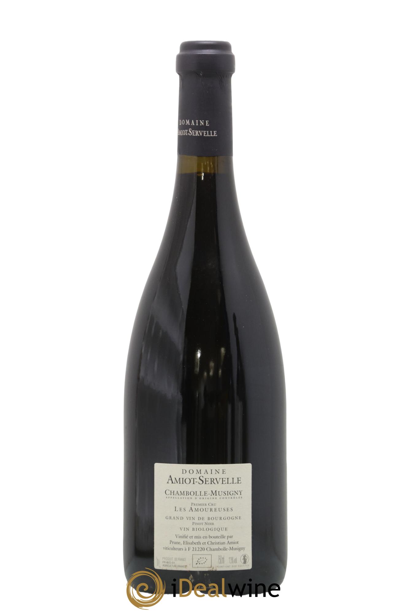 Chambolle-Musigny 1er Cru Les Amoureuses Amiot-Servelle 2016 - Lot of 1 bottle - 1