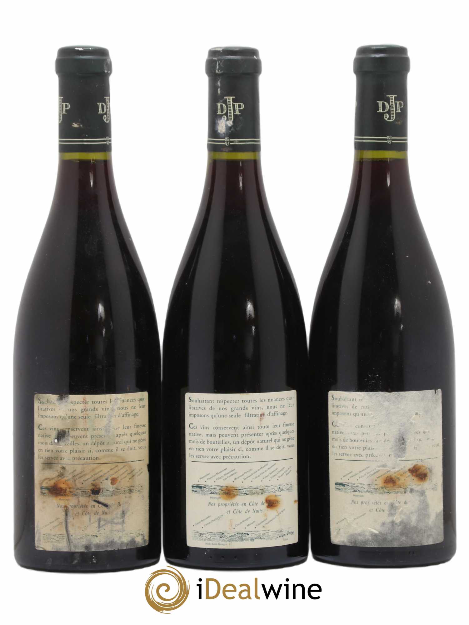 Clos de Vougeot Grand Cru Jacques Prieur (Domaine) 2000 - Lot de 3 bouteilles - 1