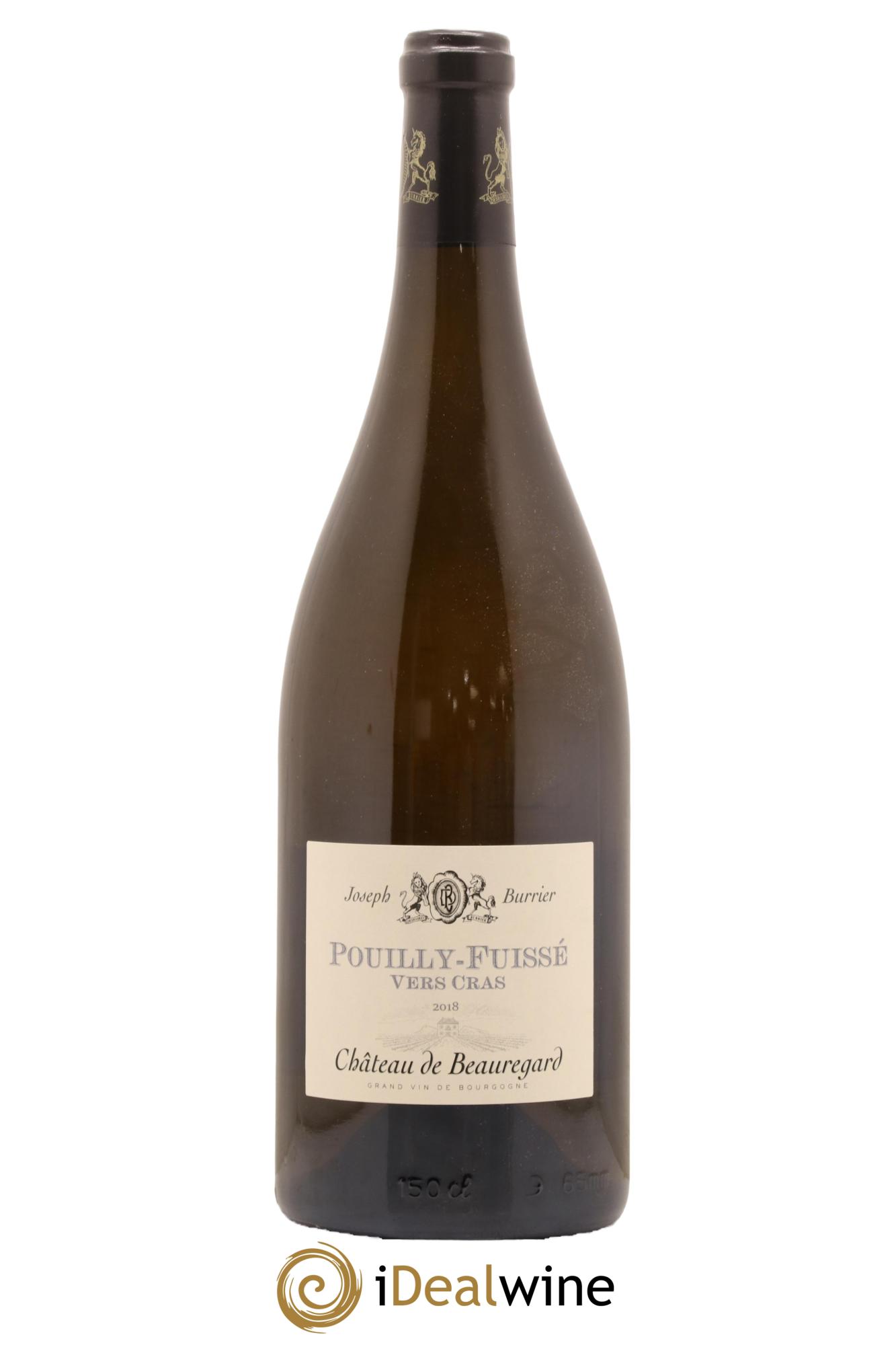 Pouilly-Fuissé Vers Cras Domaine De Beauregard 2018 - Lot de 1 magnum - 0