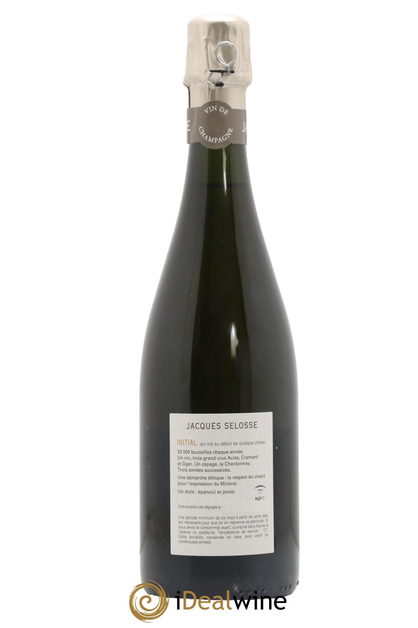 Initial Brut Jacques Selosse - Lot de 1 bouteille - 1