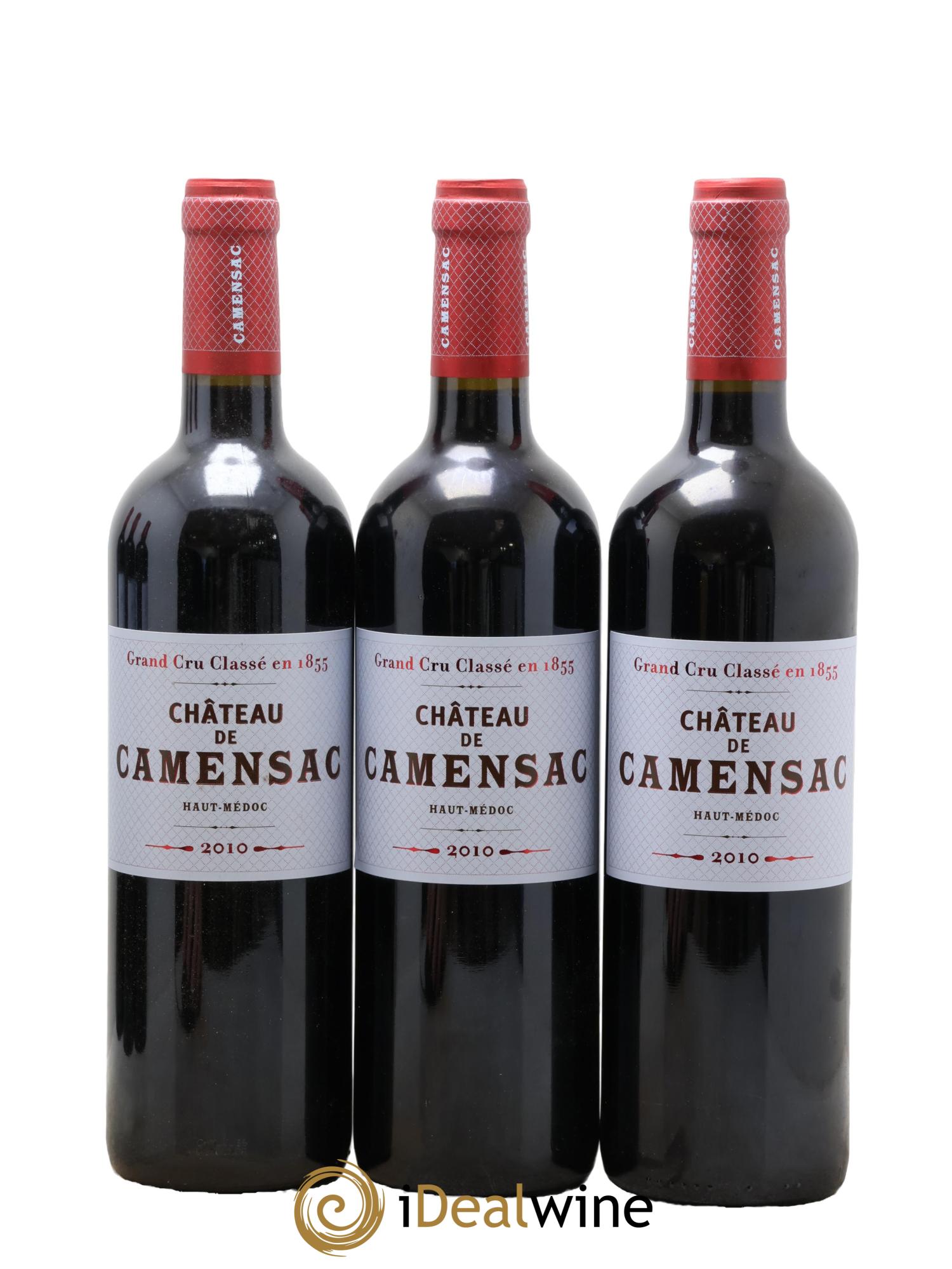 Château Camensac 5ème Grand Cru Classé 2010 - Lot of 12 bottles - 3