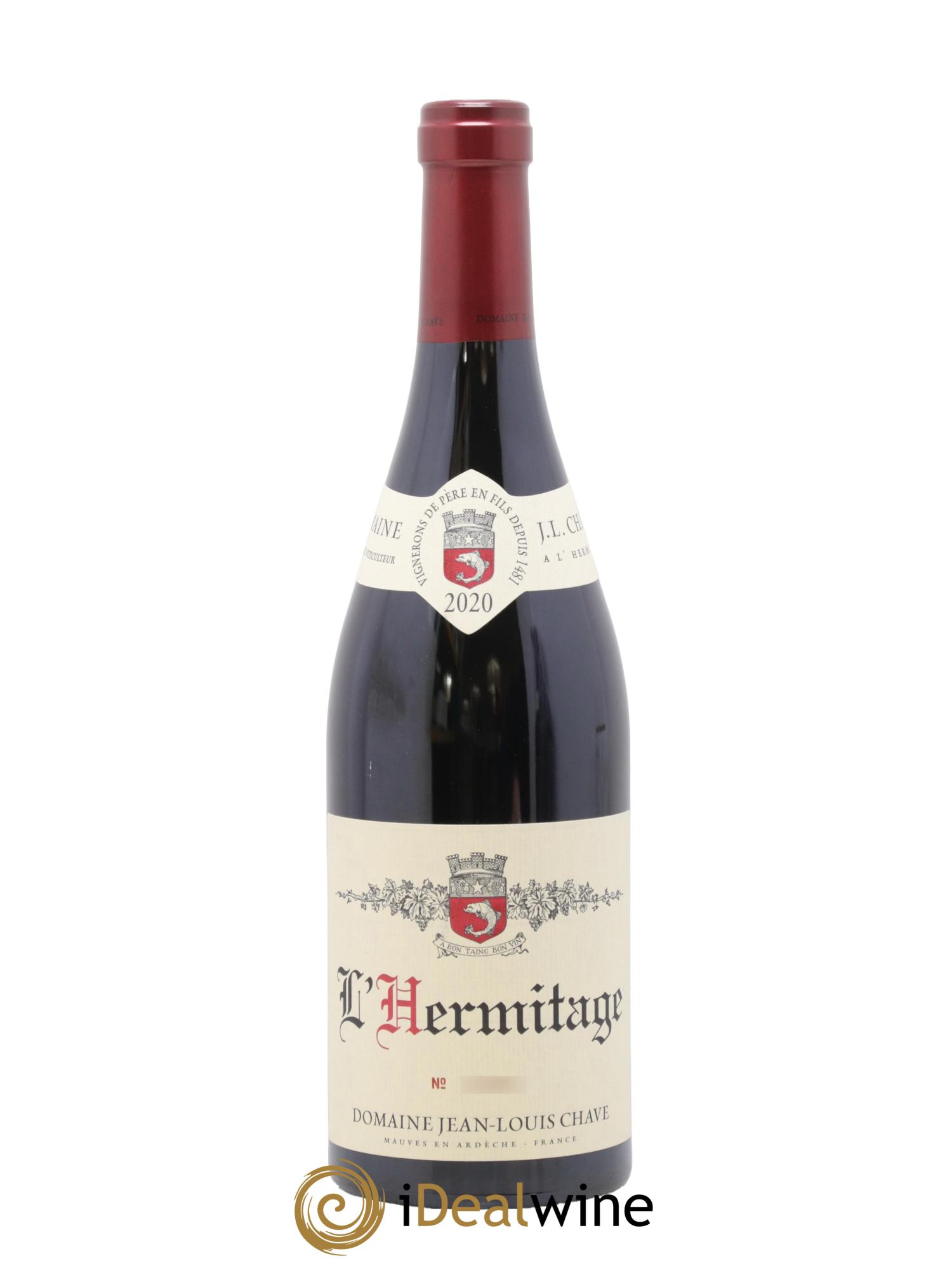 Hermitage Jean-Louis Chave 2020 - Posten von 1 Flasche - 0