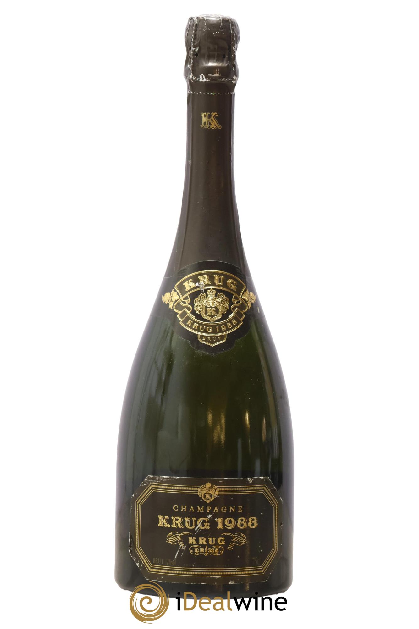Vintage Krug 1988 - Lotto di 1 bottiglia - 0