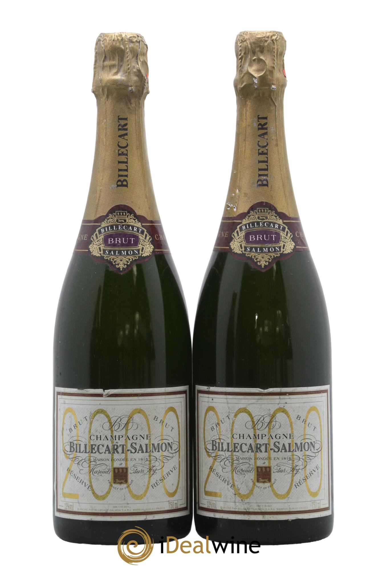 Brut Réserve Billecart-Salmon 2000 - Lot de 2 bouteilles - 0