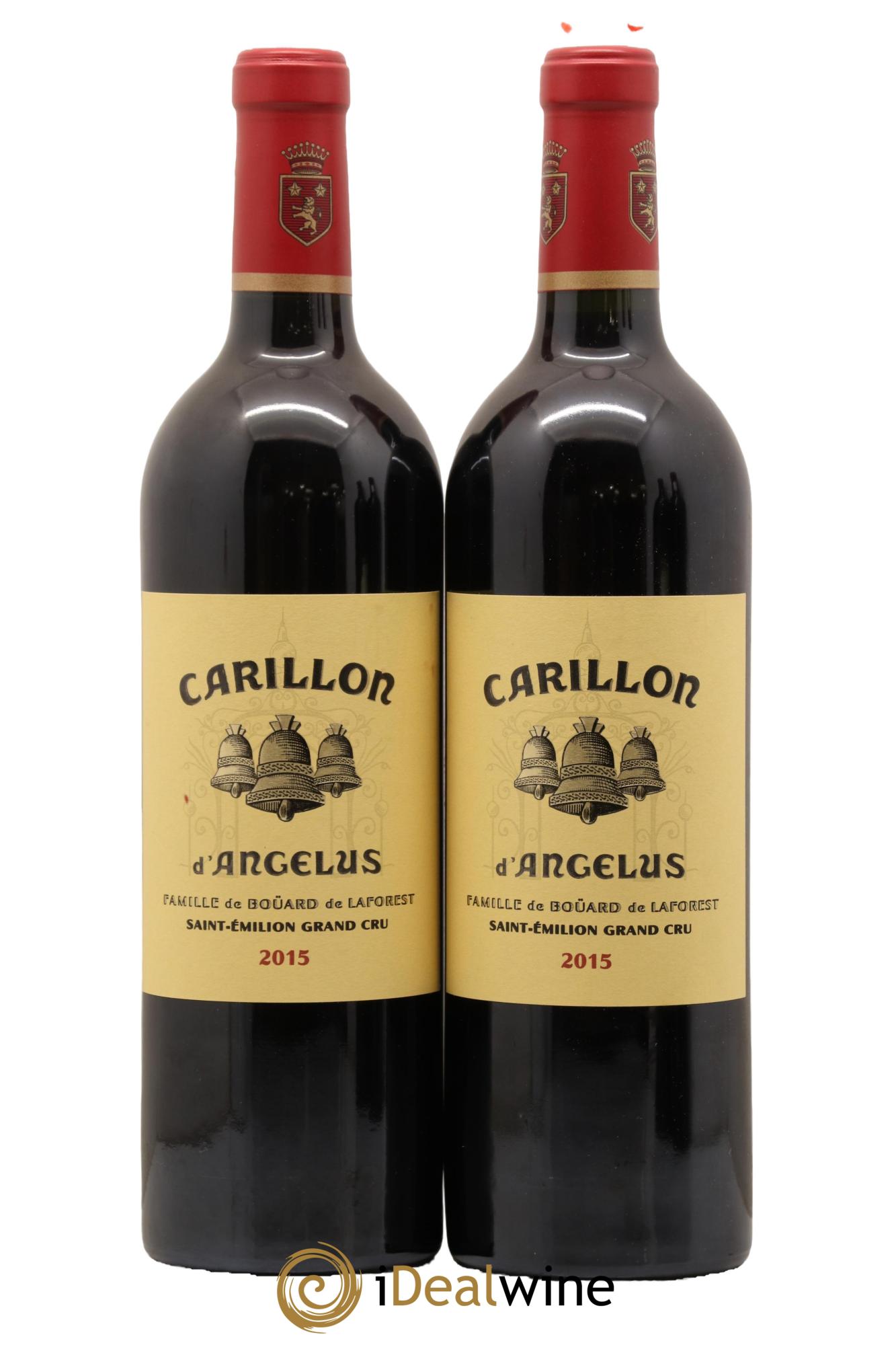 Le Carillon de l'Angélus Second Vin 2015 - Lot de 2 bouteilles - 0