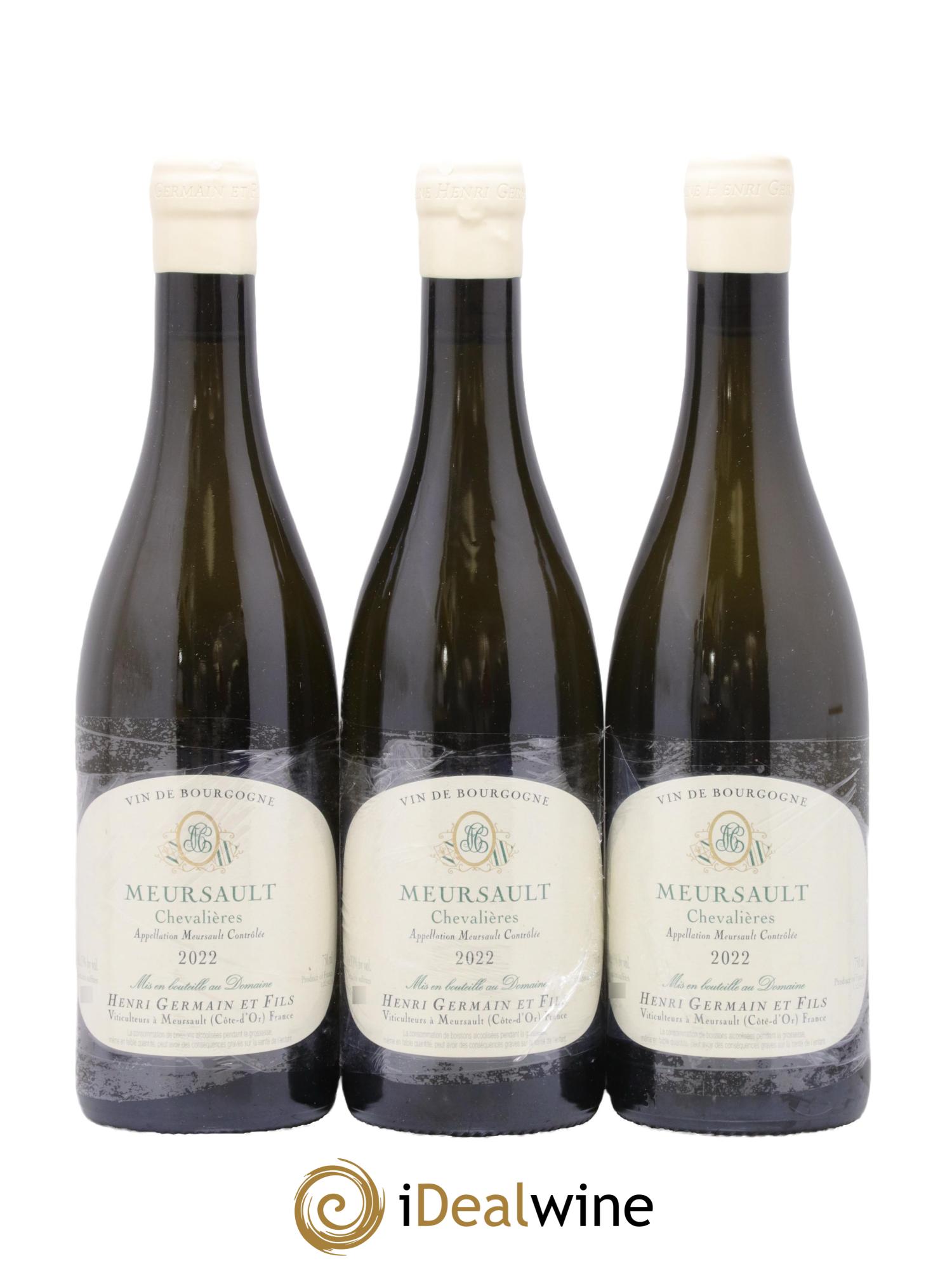 Meursault Chevalières Henri Germain 2022 - Posten von 3 Flaschen - 0