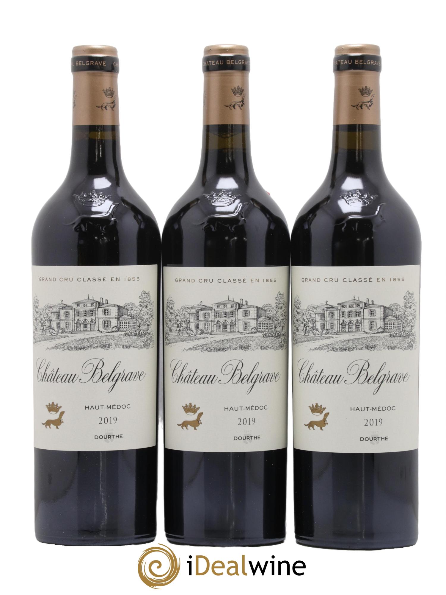 Château Belgrave 5ème Grand Cru Classé Chateau Belgrave 2019 - Lot of 6 bottles - 1