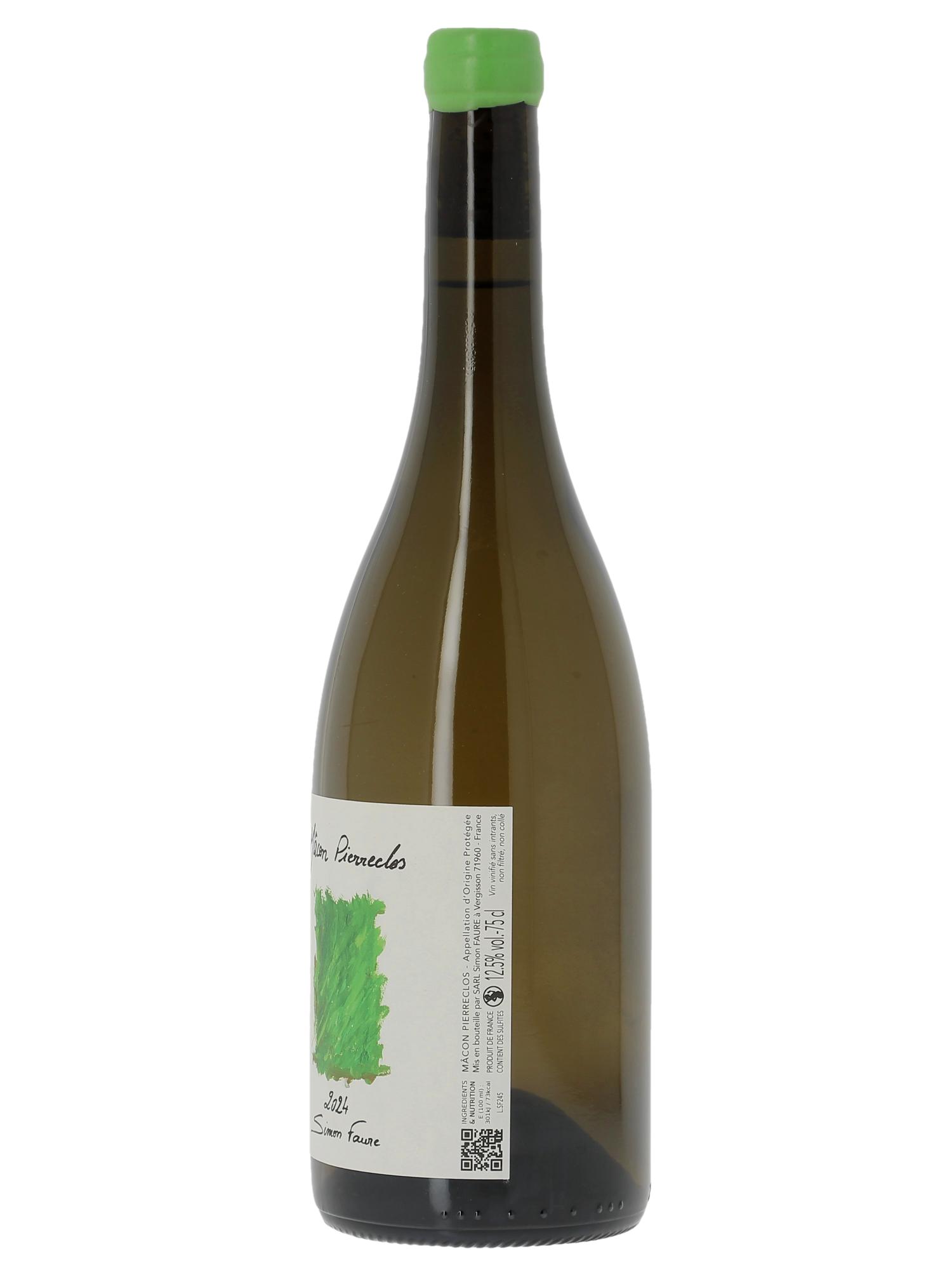 Mâcon-Pierreclos Simon Faure 2024 - Lote de 1 botella - 1