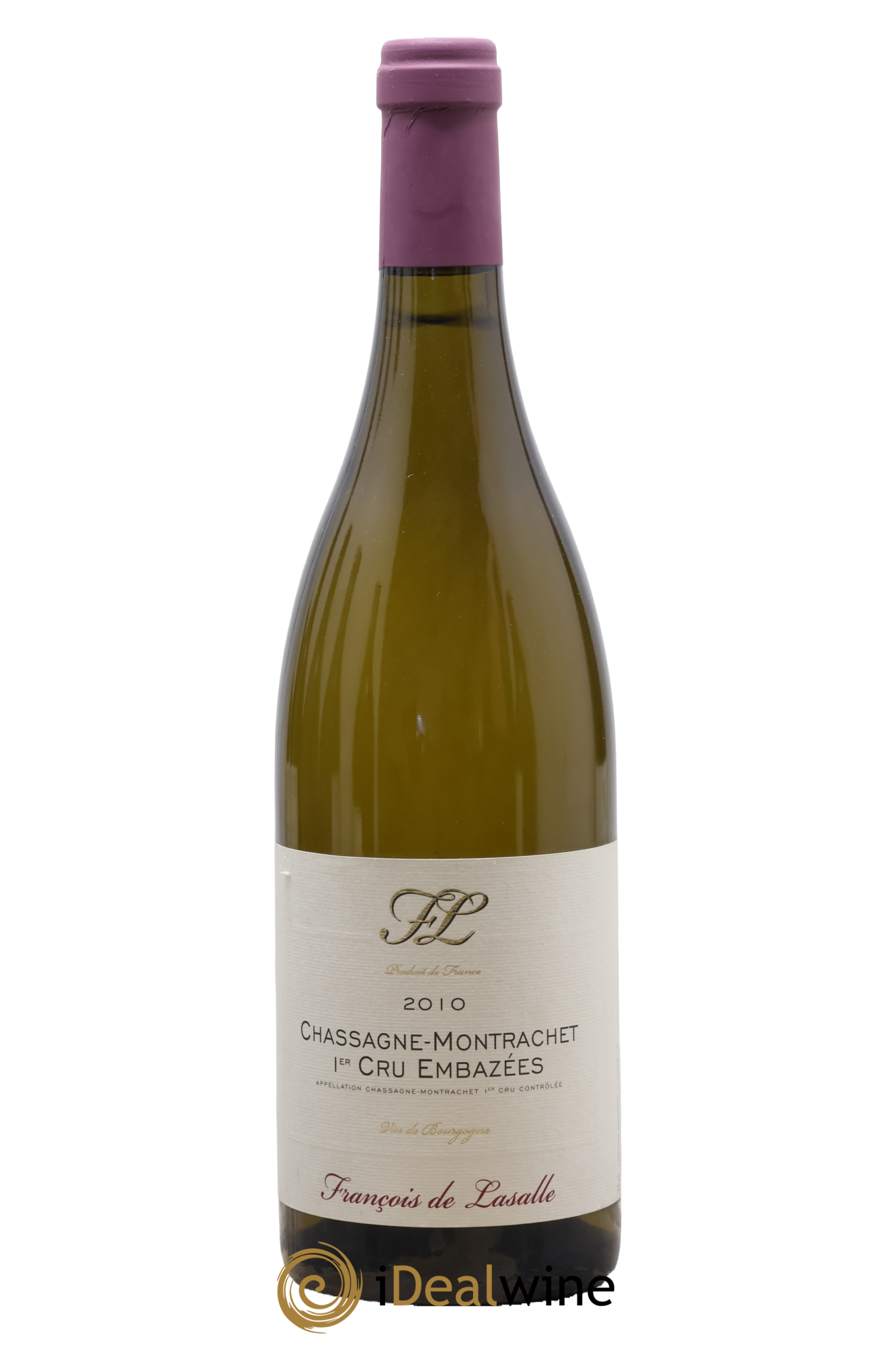 Chassagne-Montrachet 1er Cru 2010 - Lote de 1 botella - 0