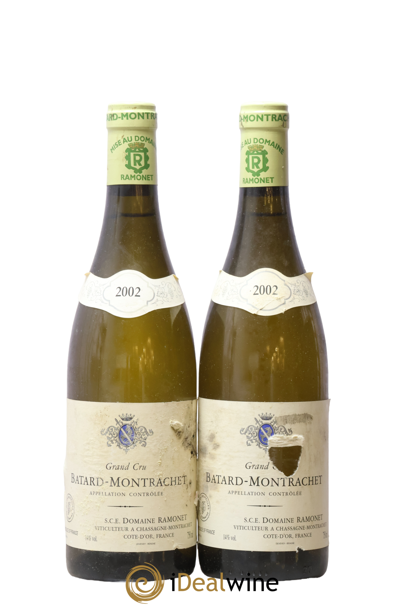 Bâtard-Montrachet Grand Cru Ramonet (Domaine) 2002 - Lote de 2 botellas - 0
