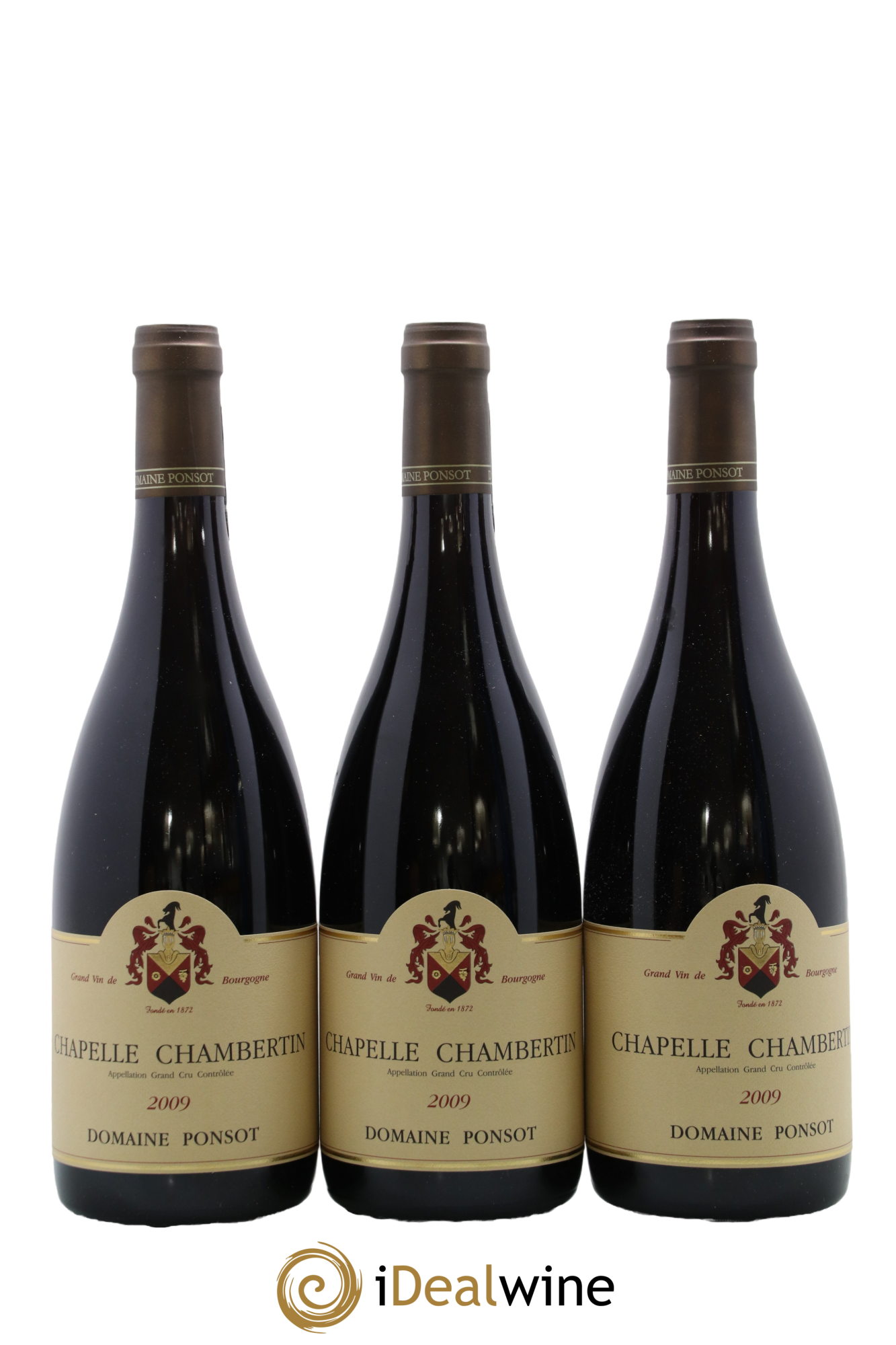 Chapelle-Chambertin Grand Cru Ponsot (Domaine) 2009 - Lot de 6 bouteilles - 2