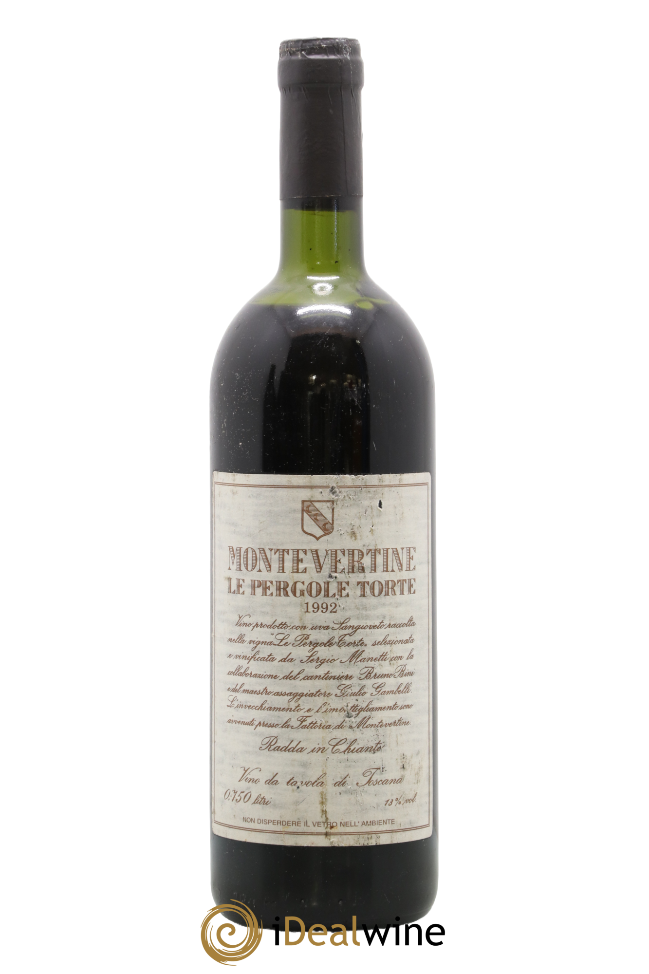 Toscana IGT Montevertine Le Pergole Torte Famille Manetti 1992 - Lot de 1 bouteille - 1