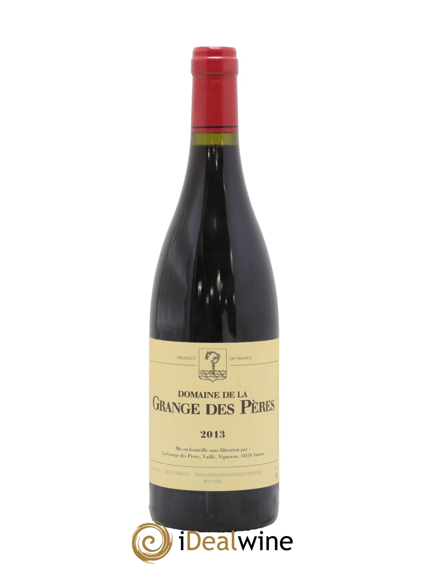 Pays d'Hérault Grange des Pères Laurent Vaillé 2013 - Lot de 1 bouteille - 0