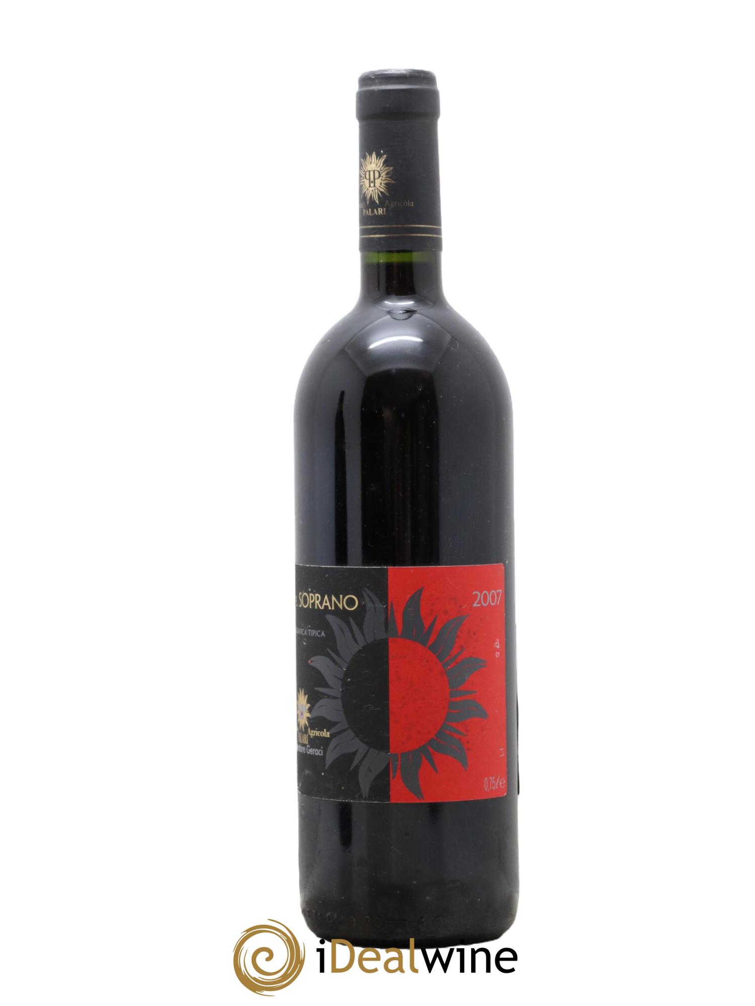 Italie Rosso Del Soprano Palari 2007 - Lot de 1 bouteille - 1