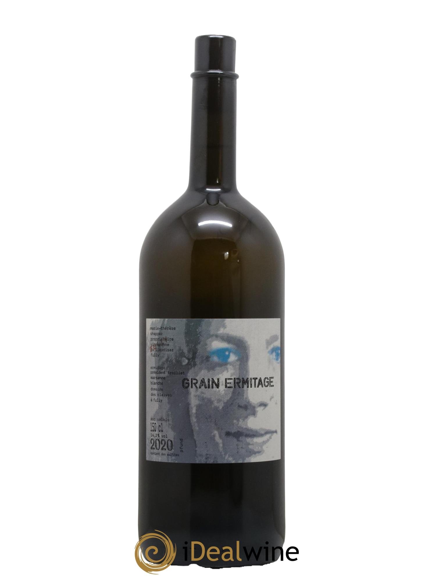 Valais Grain d'Or Ermitage Président Troillet Marie-Thérèse Chappaz - Domaine Des Claives 2020 - Lot de 1 magnum - 0