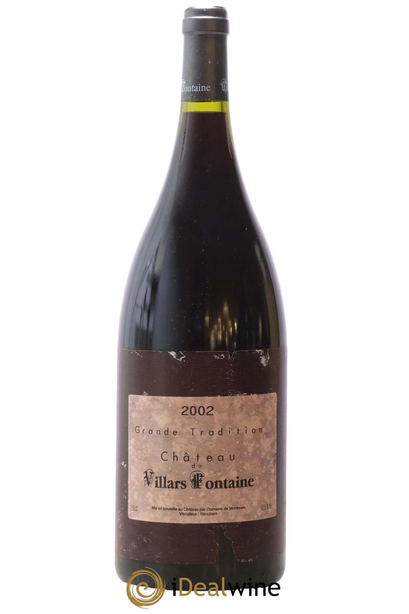 Hautes-Côtes de Nuits Grande Tradition Château Villars-Fontaine 2002 - Lot of 1 magnum - 0