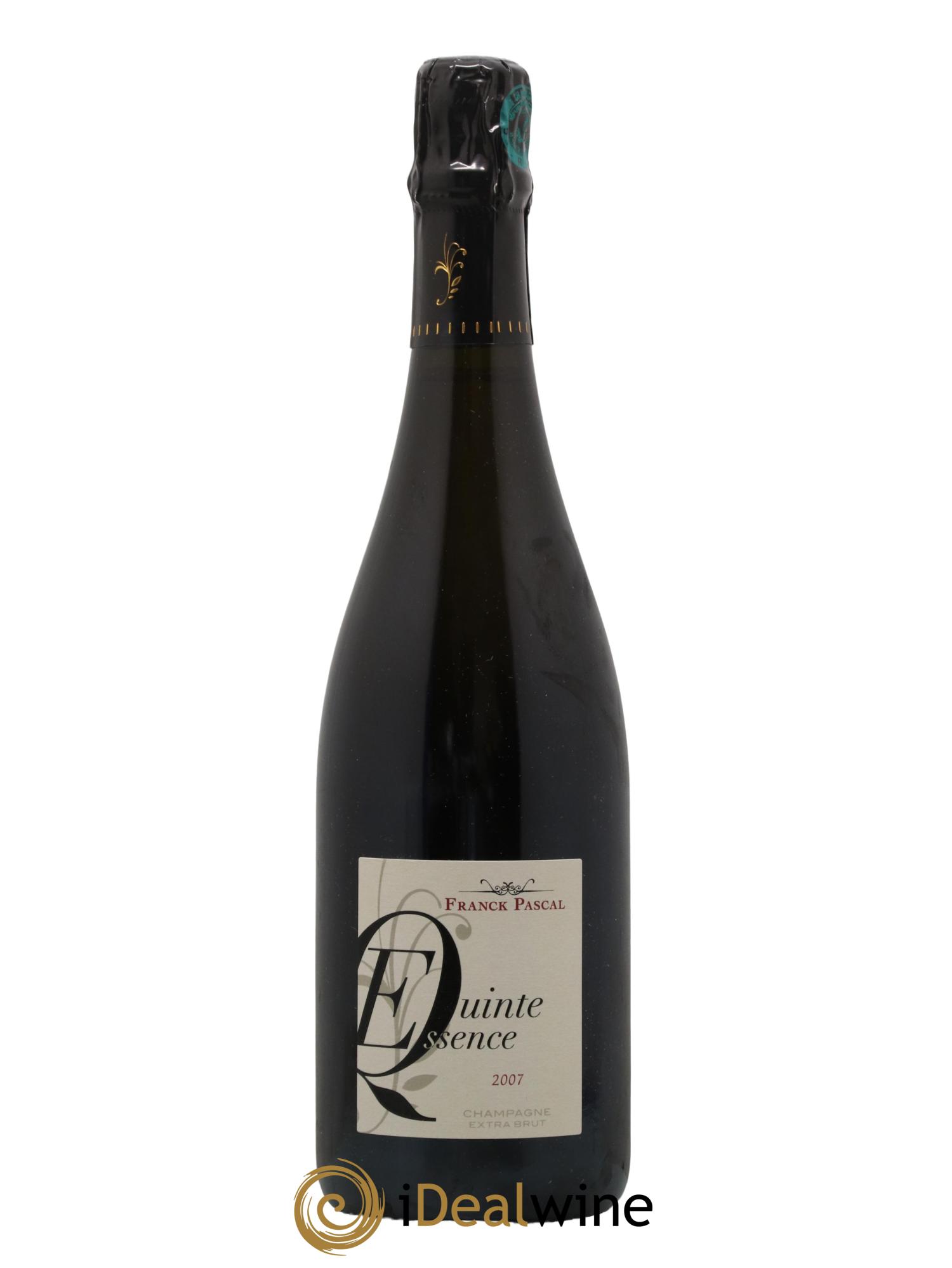 Quinte Essence Blanc de Noirs Extra-Brut Franck Pascal 2007 - Lot of 1 bottle - 0