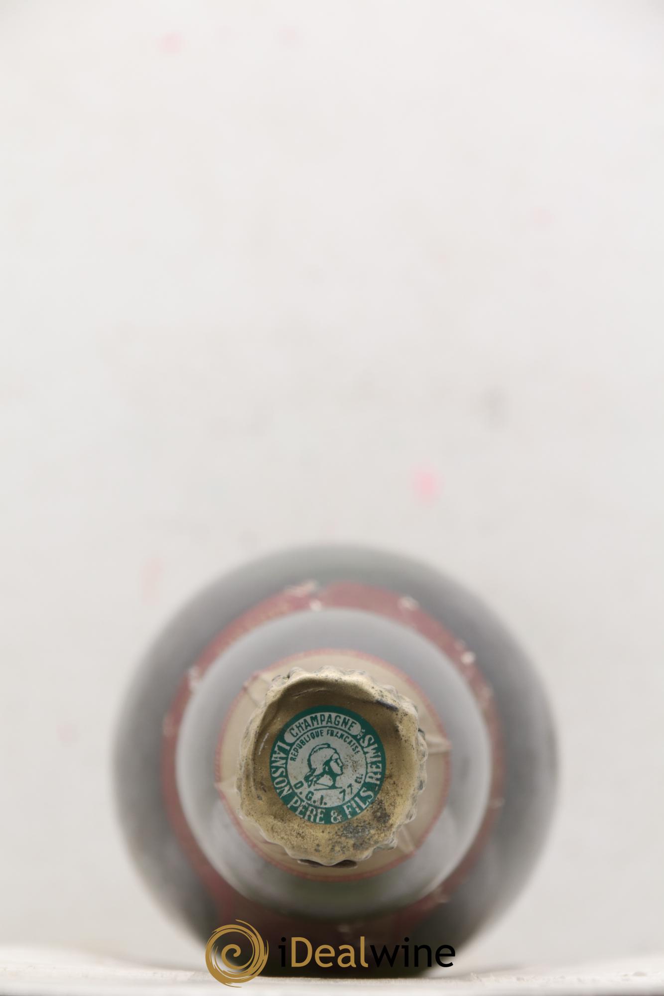Cuvée Red Label Lanson 1966 - Lot de 1 bouteille - 1