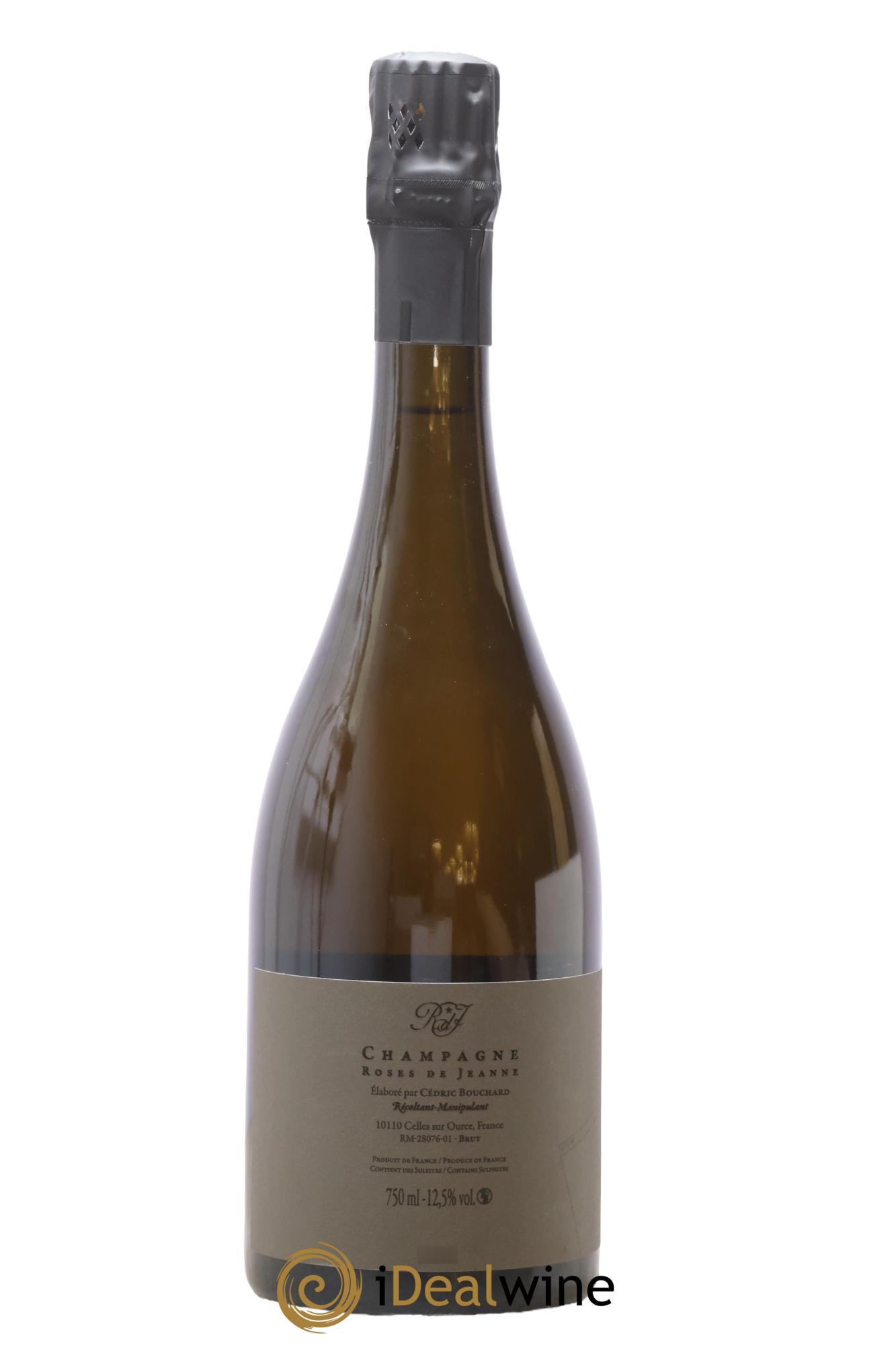 Roses de Jeanne Côte de Val Vilaine Blanc de Noirs Cédric Bouchard 2022 - Lot of 1 bottle - 1