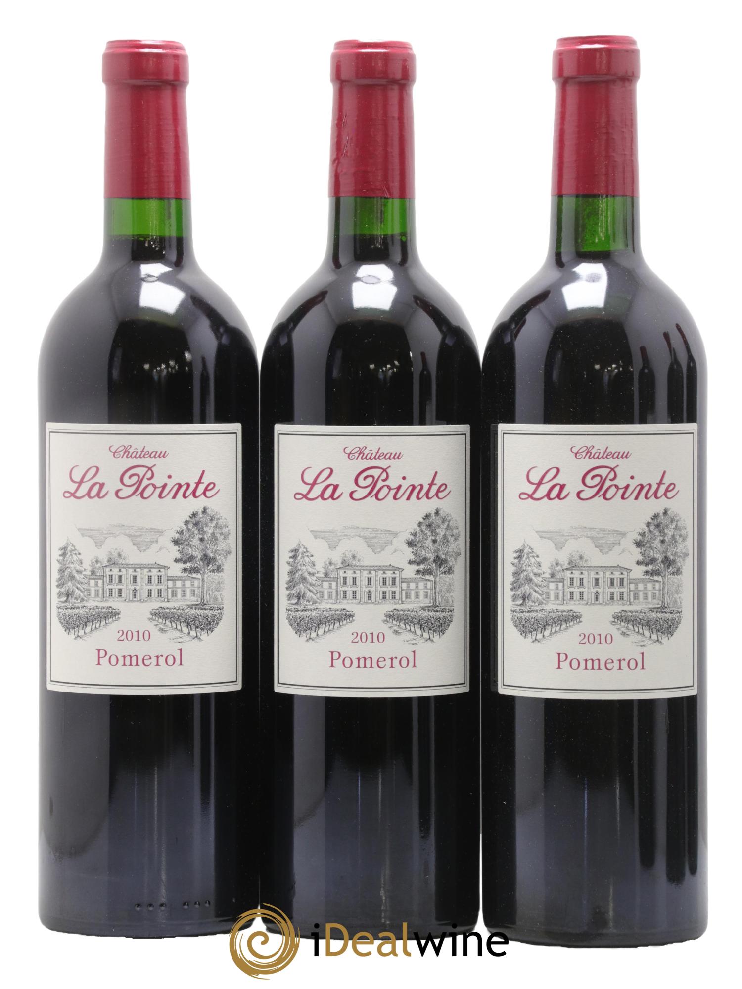 Château la Pointe 2010 - Lotto di 6 bottiglie - 1