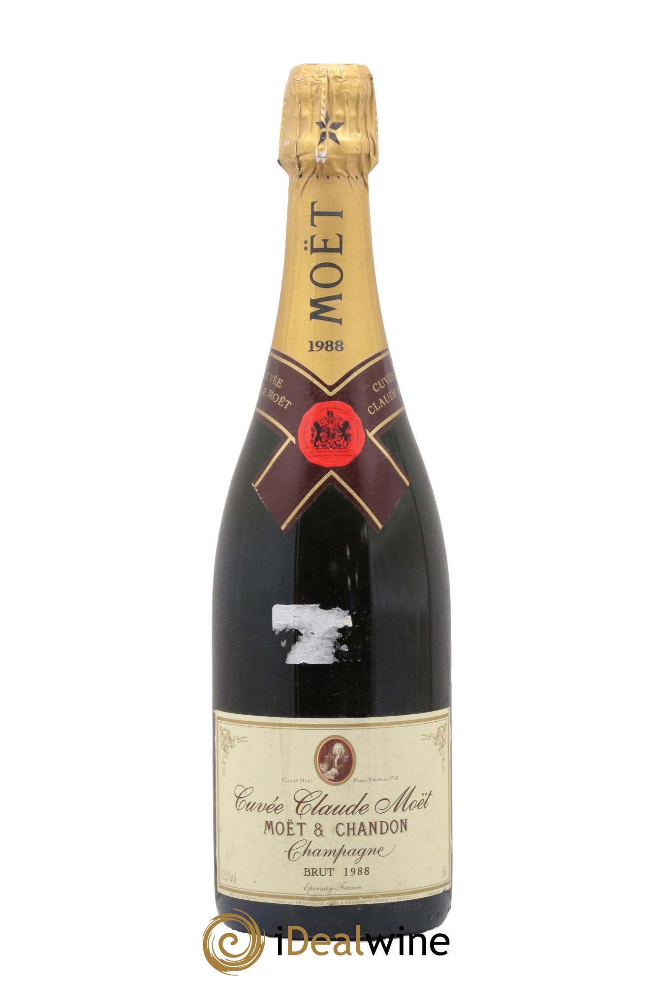 Champagne Cuvée Claude Moët Moët et Chandon 1988 - Lot of 1 bottle - 0