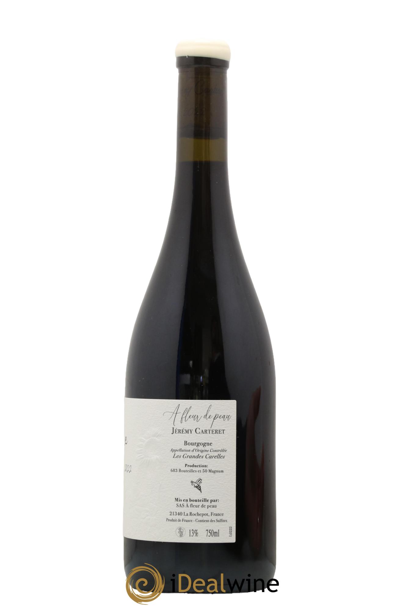 Bourgogne Les Grandes Carelles Jérémy Carteret  2022 - Lot de 1 bouteille - 1
