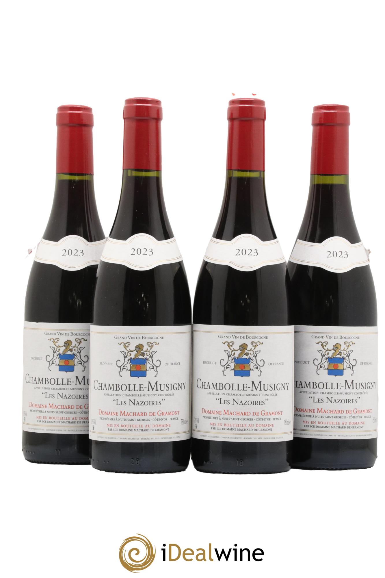 Chambolle-Musigny Les Nazoires Machard De Gramont 2023 - Lot de 4 bouteilles - 0