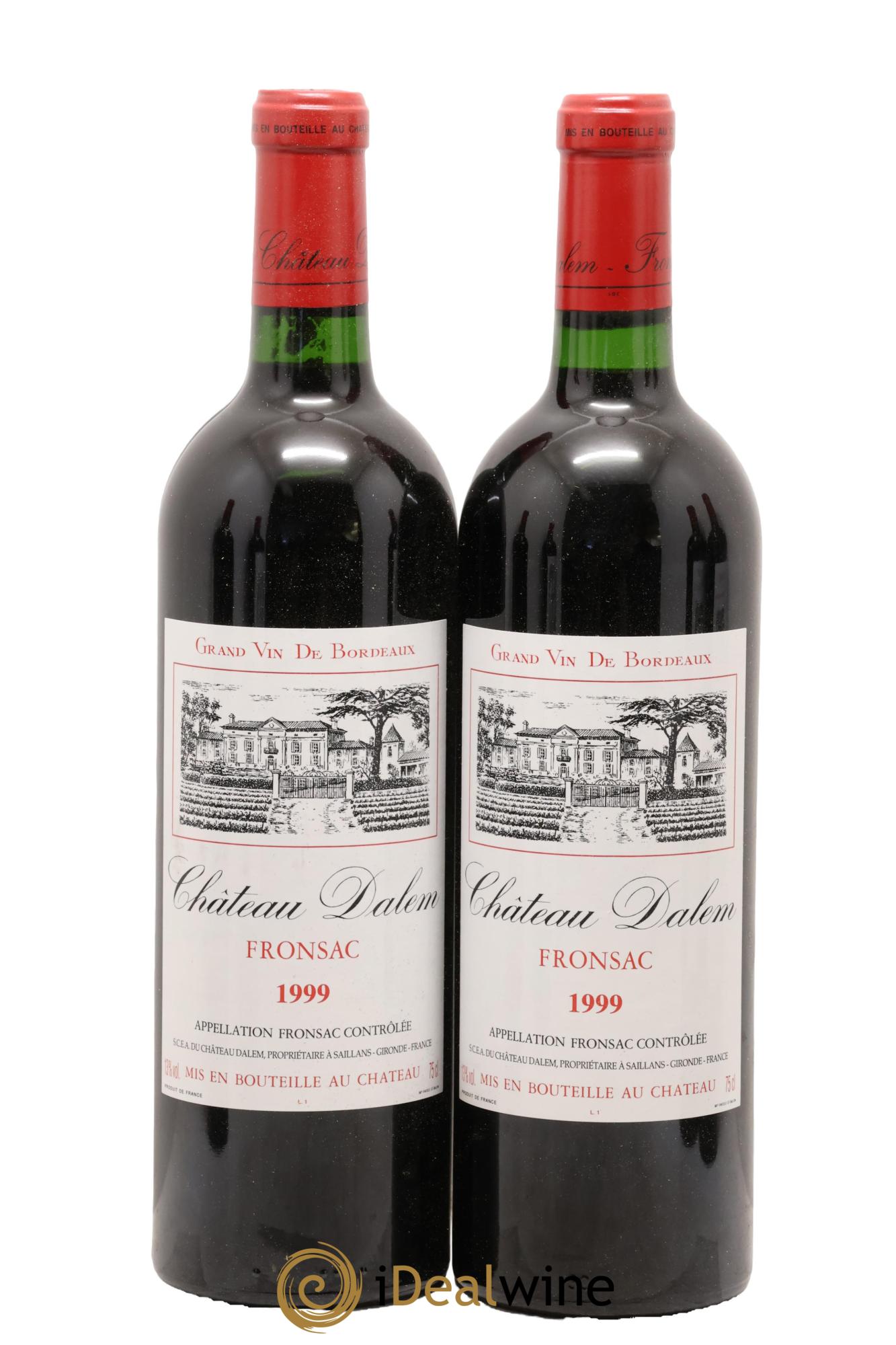 Château Dalem 1999 - Lot of 2 bottles - 0