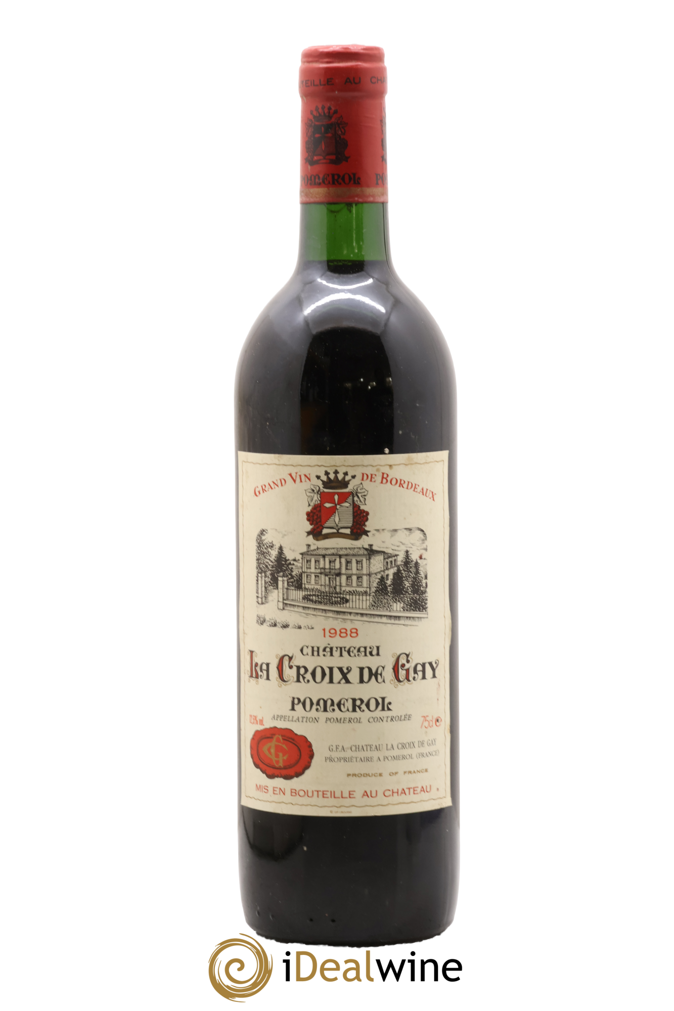 Château la Croix de Gay 1988 - Lot of 1 bottle - 0