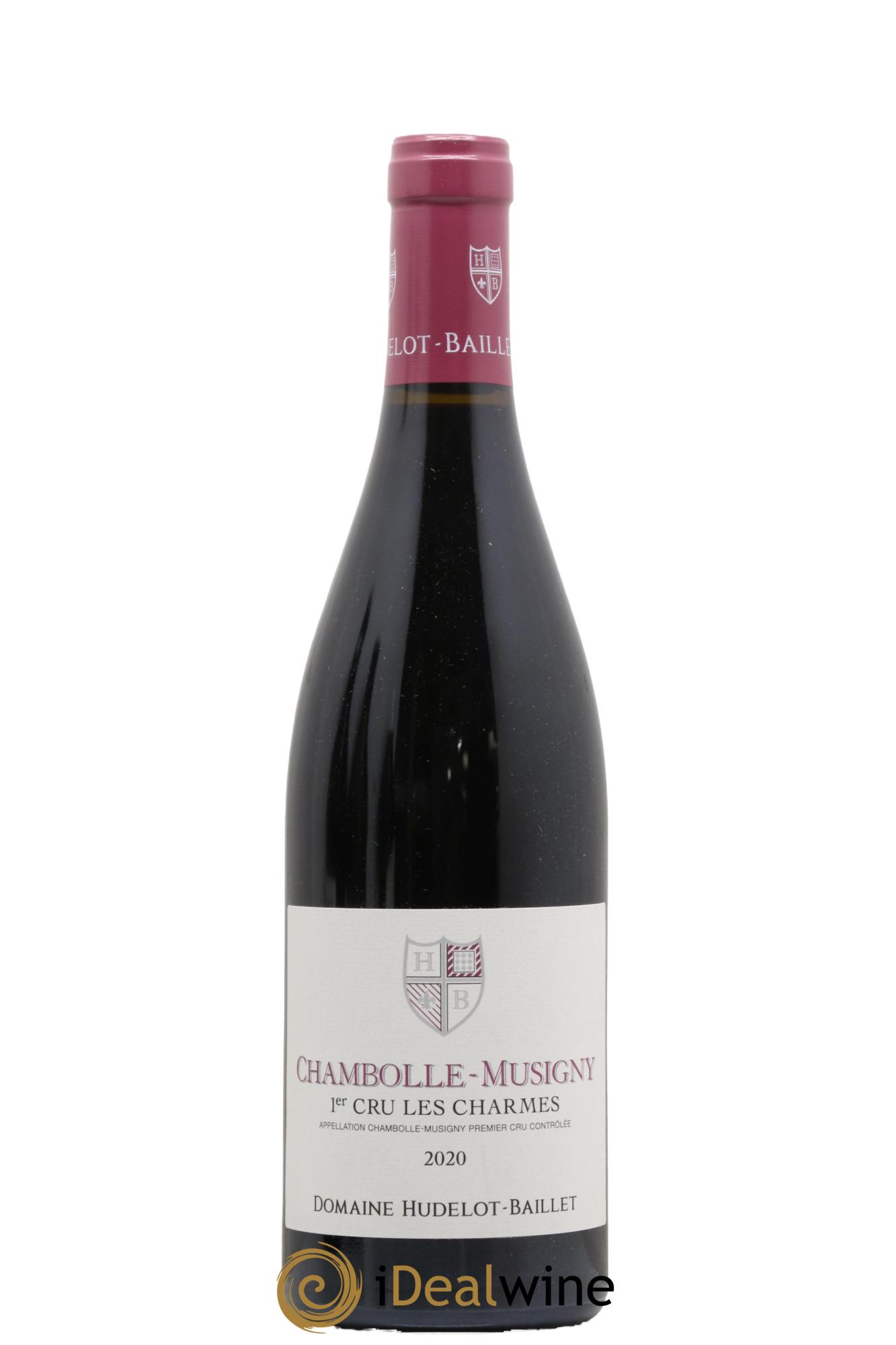 Chambolle-Musigny 1er Cru Les Charmes Hudelot-Baillet 2020 - Lot de 1 bouteille - 0