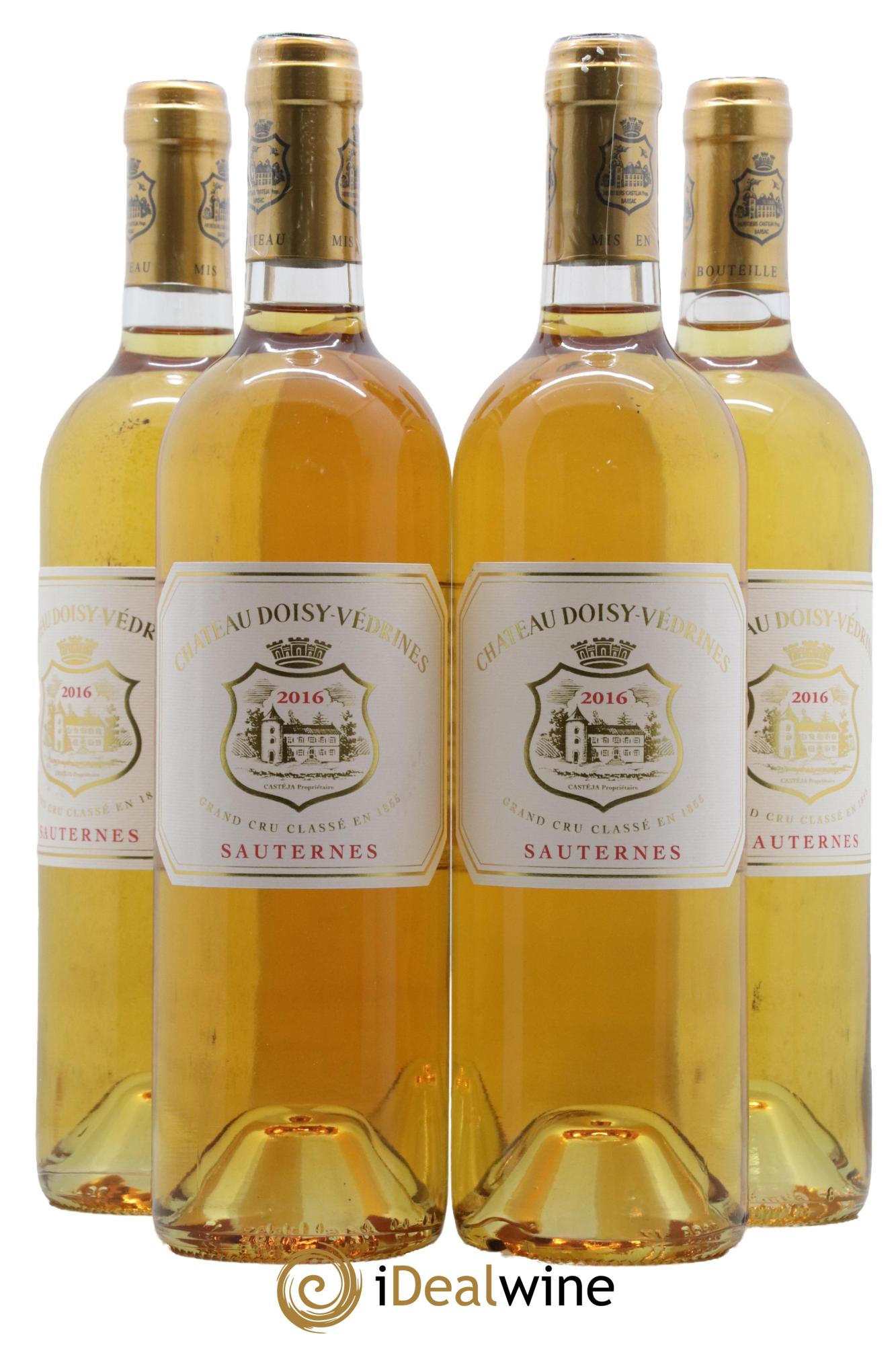 Château Doisy-Védrines 2ème Grand Cru Classé 2016 - Lotto di 4 bottiglie - 0